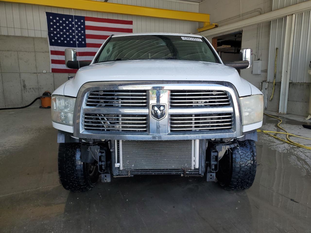 2012 Dodge Ram 2500 Laramie White vin: 3C6UD5NL4CG199518 Damage: Front Bumper Reinforcement, Missing, Replacement Required