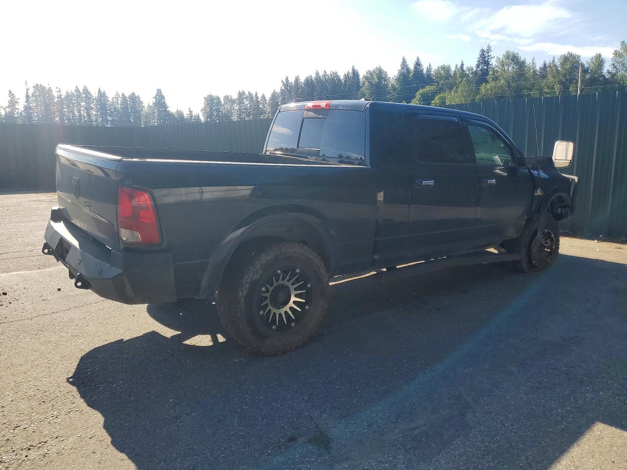 2012 Dodge Ram 2500 Laramie Черный vin: 3C6UD5NL4CG291549