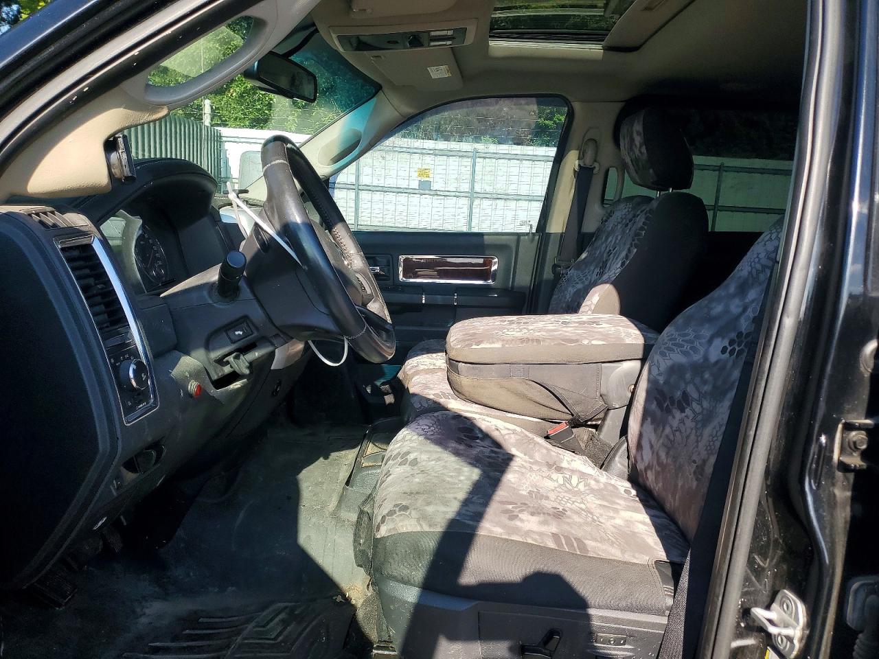 2012 Dodge Ram 2500 Laramie Черный vin: 3C6UD5NL4CG291549