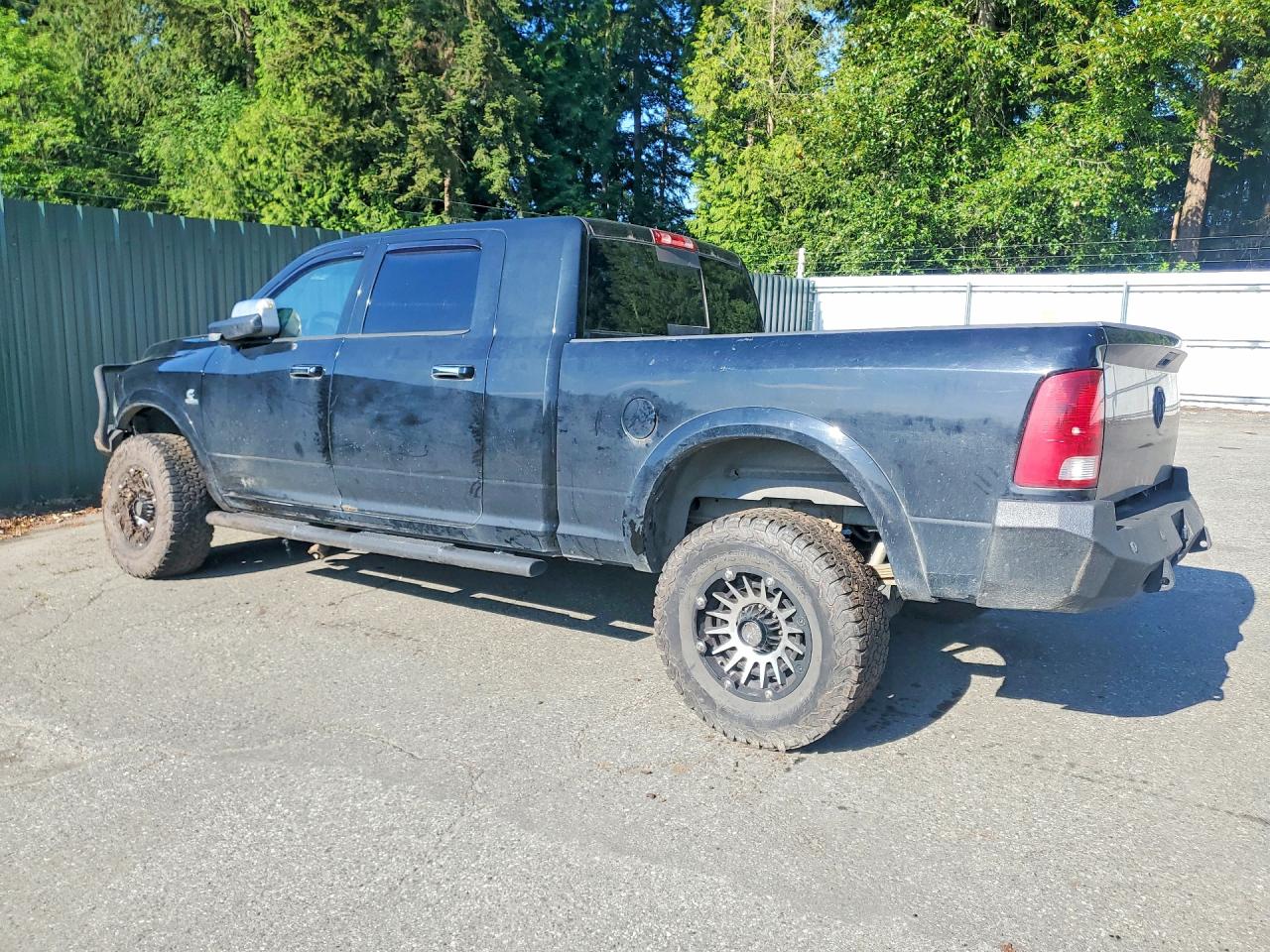 2012 Dodge Ram 2500 Laramie Черный vin: 3C6UD5NL4CG291549