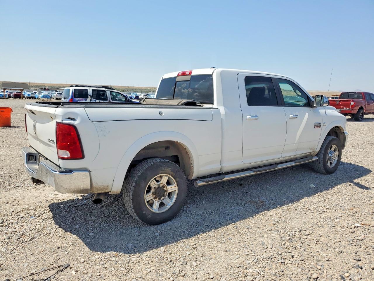 2012 Dodge Ram 2500 Laramie Белый vin: 3C6UD5NL9CG299548