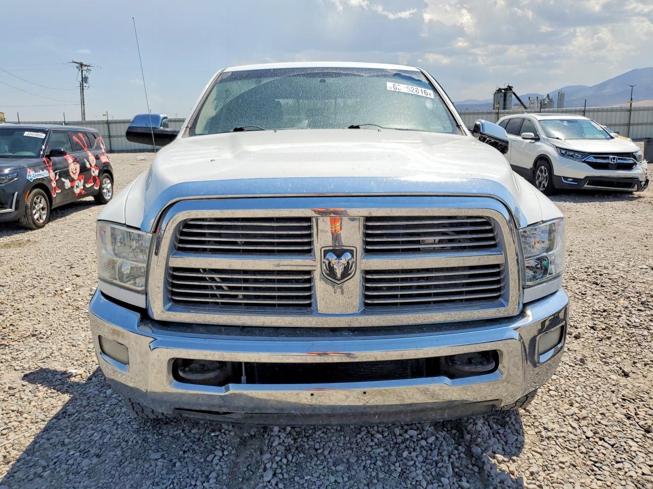 2012 Dodge Ram 2500 Laramie Белый vin: 3C6UD5NL9CG299548