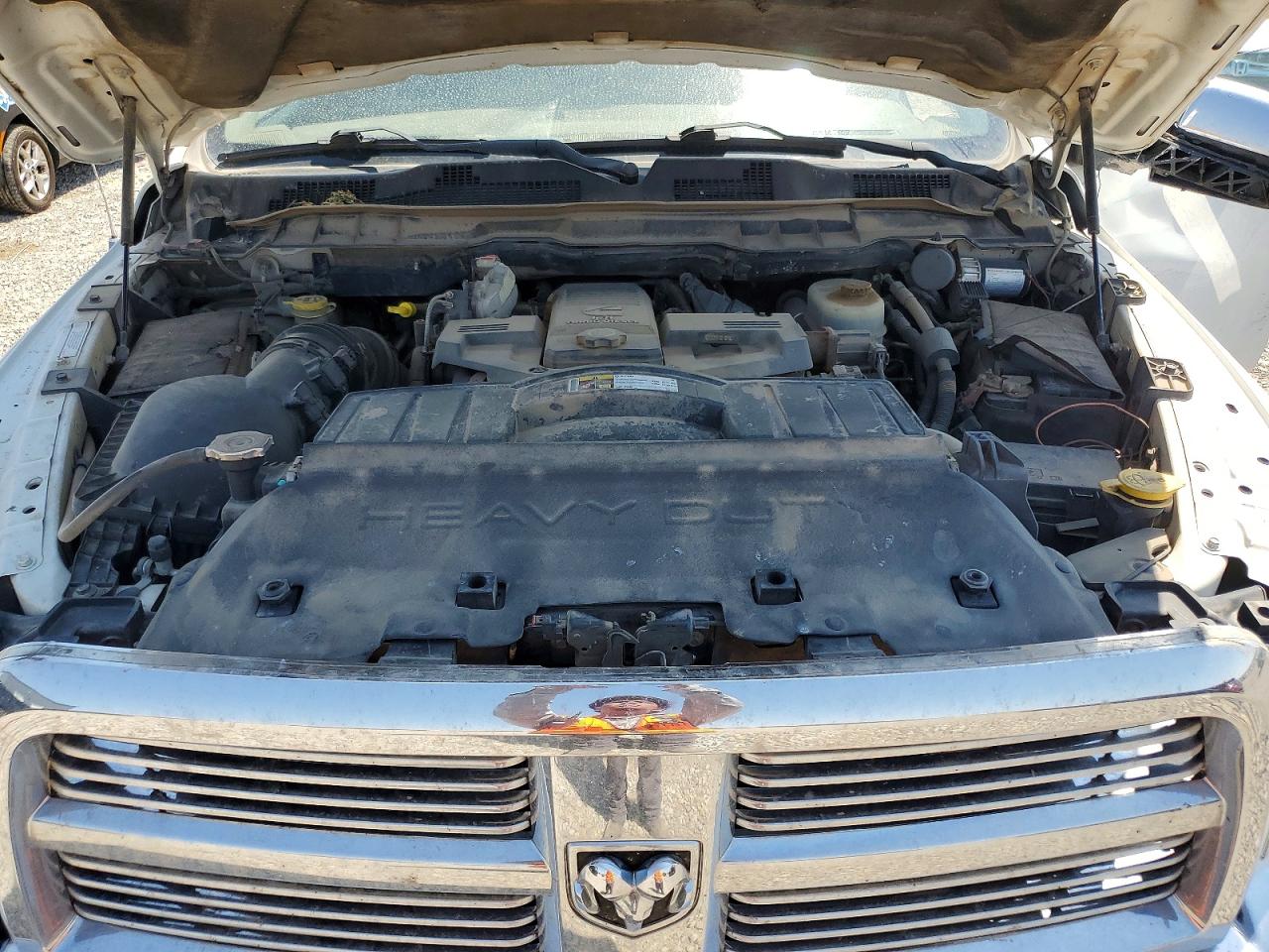 2012 Dodge Ram 2500 Laramie Белый vin: 3C6UD5NL9CG299548