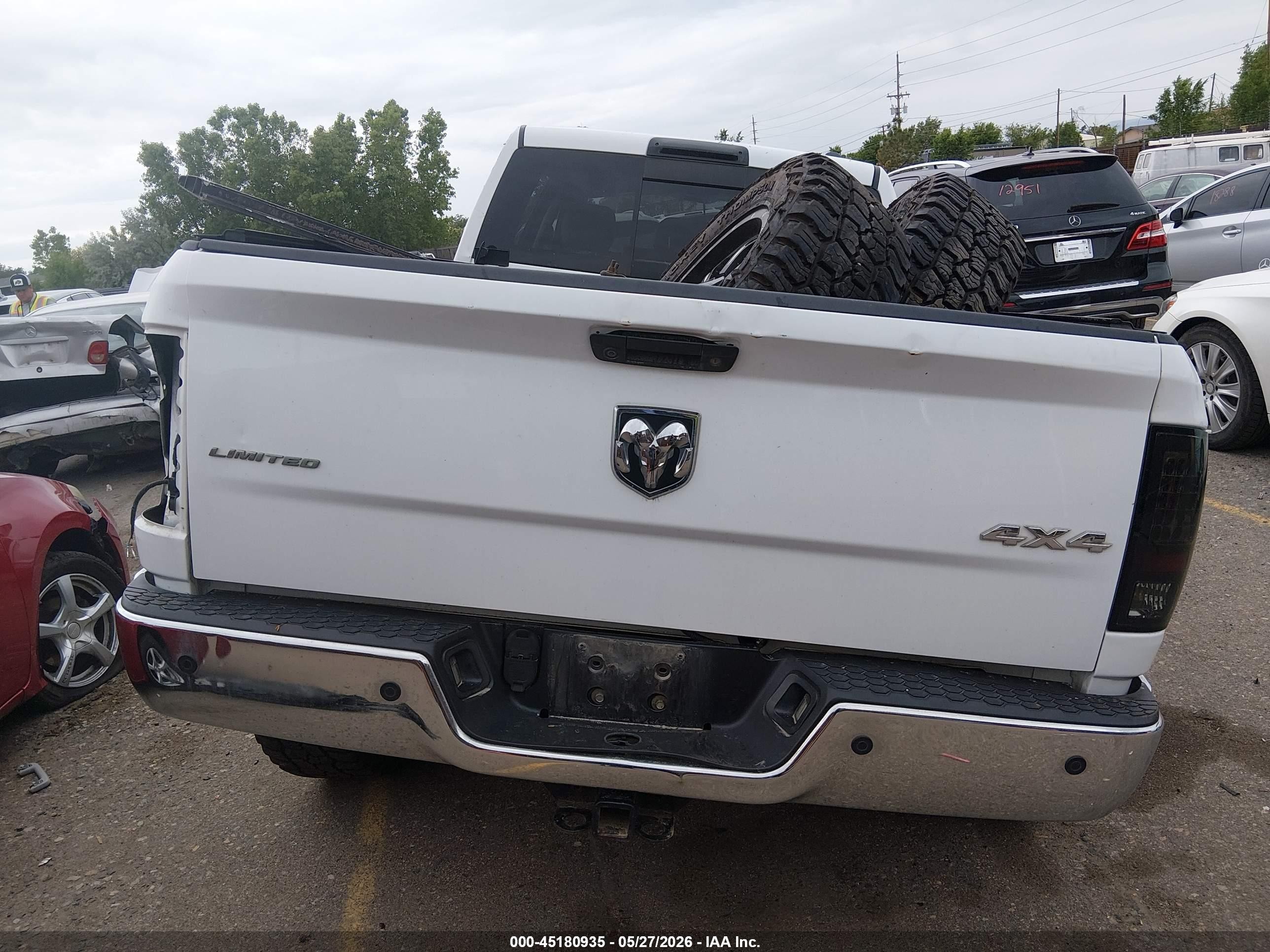 2012 Ram 2500 Laramie Longhorn/limited Edition White vin: 3C6UD5PL3CG324392
