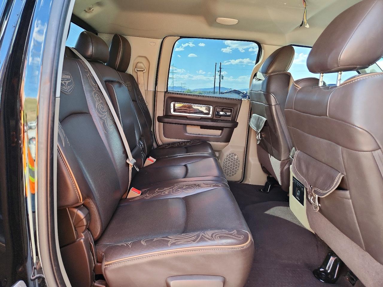 2012 Dodge Ram 2500 Longhorn Black vin: 3C6UD5PL4CG331156
