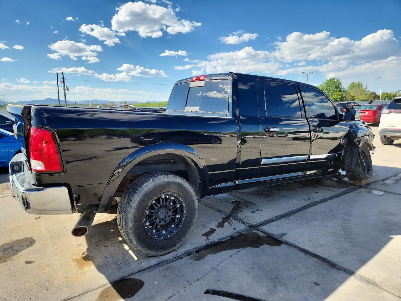 2012 Dodge Ram 2500 Longhorn Black vin: 3C6UD5PL4CG331156