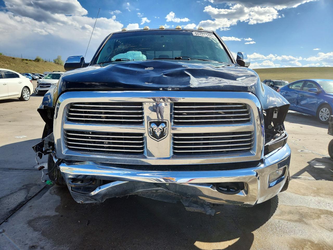 2012 Dodge Ram 2500 Longhorn Black vin: 3C6UD5PL4CG331156