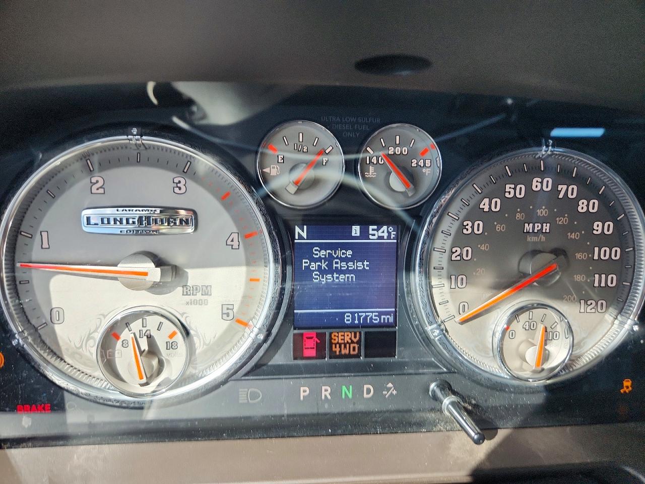 2012 Dodge Ram 2500 Longhorn Black vin: 3C6UD5PL4CG331156