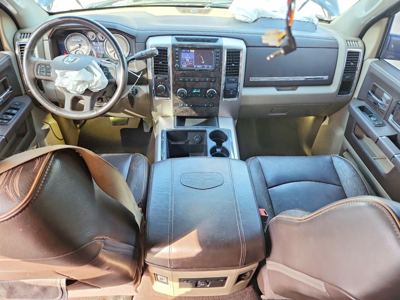 2012 Dodge Ram 2500 Longhorn Black vin: 3C6UD5PL4CG331156