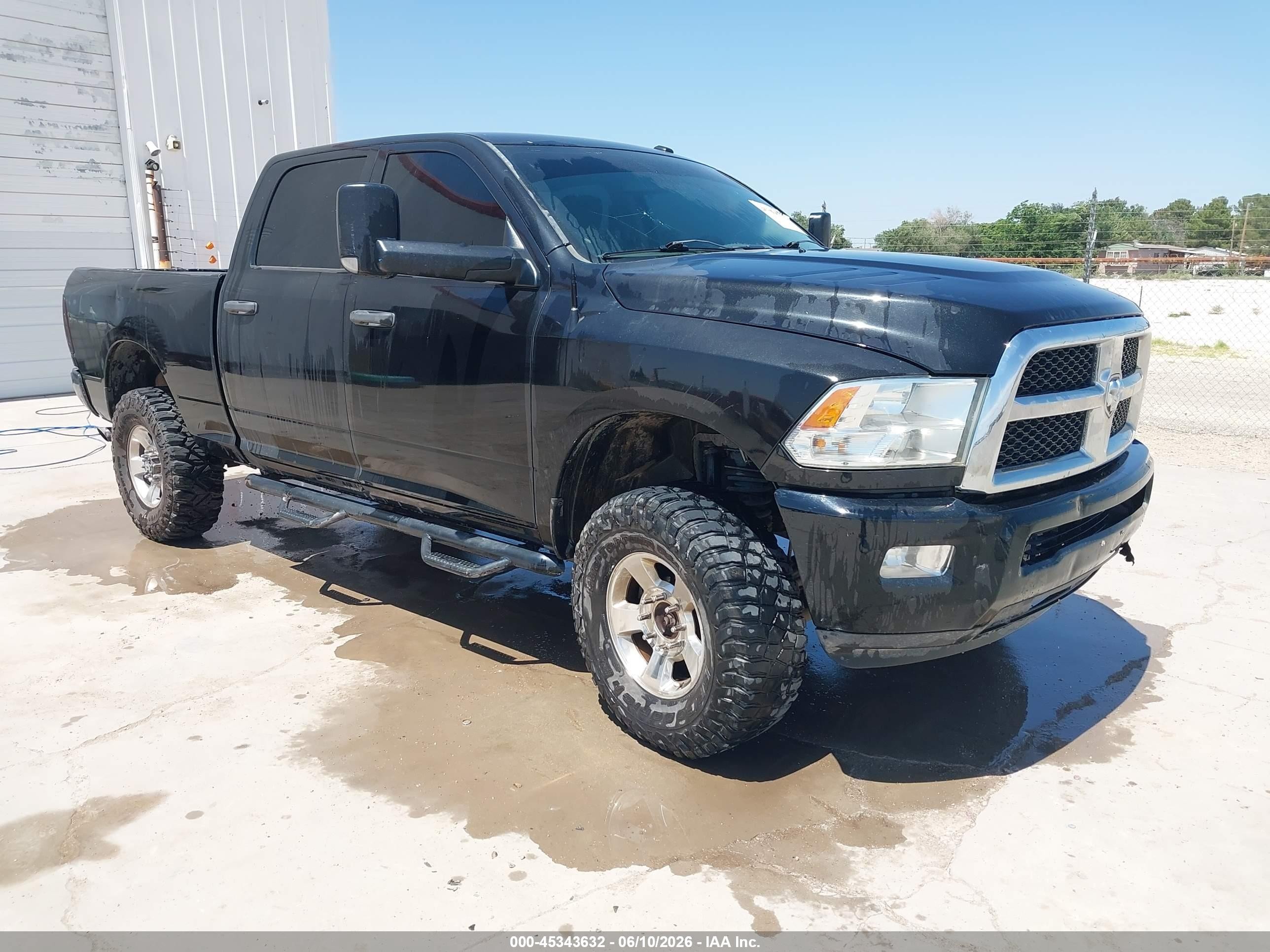 2015 Ram 2500 Tradesman Black vin: 3C6UR5CJ2FG665275