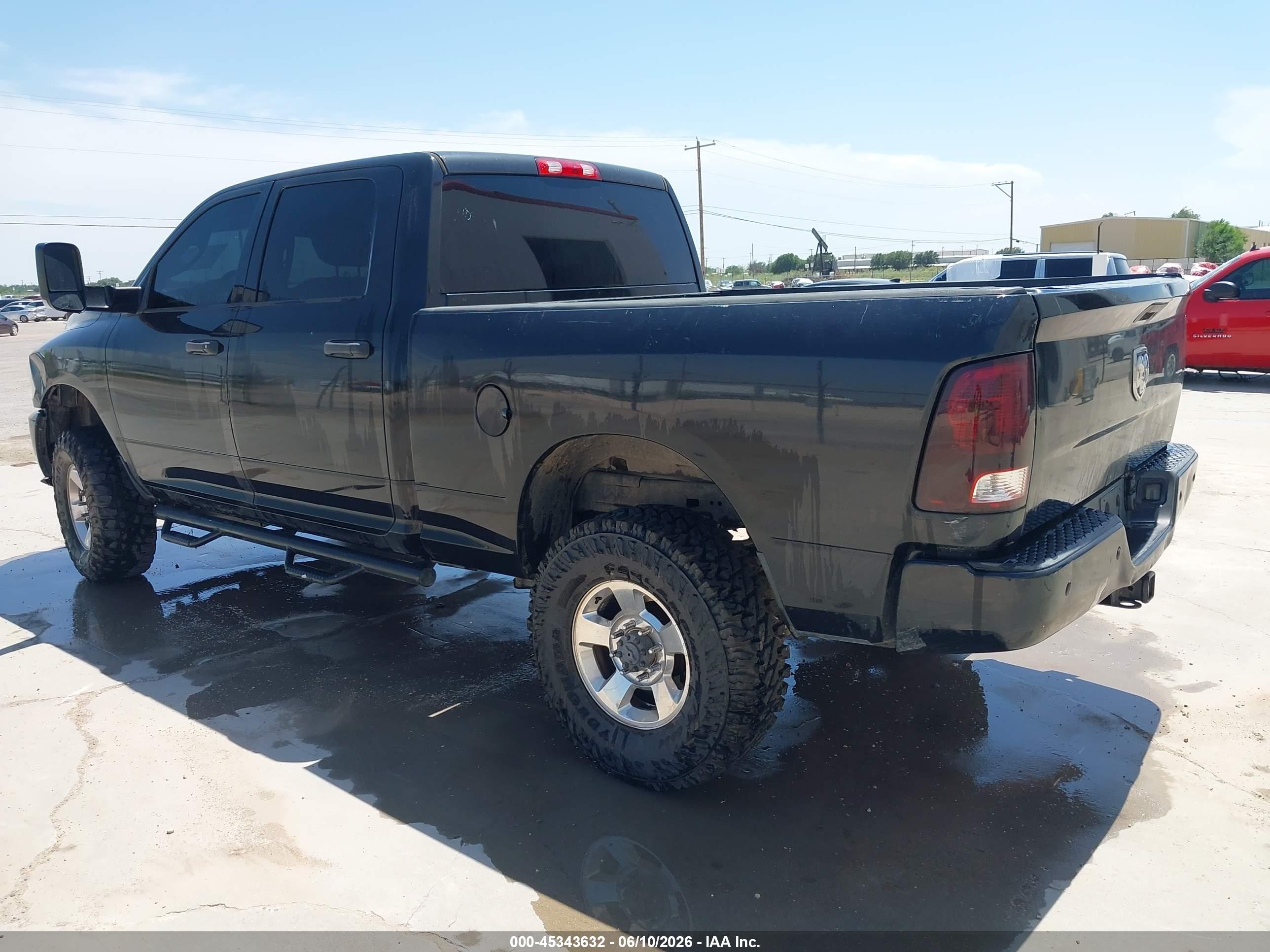 2015 Ram 2500 Tradesman Black vin: 3C6UR5CJ2FG665275
