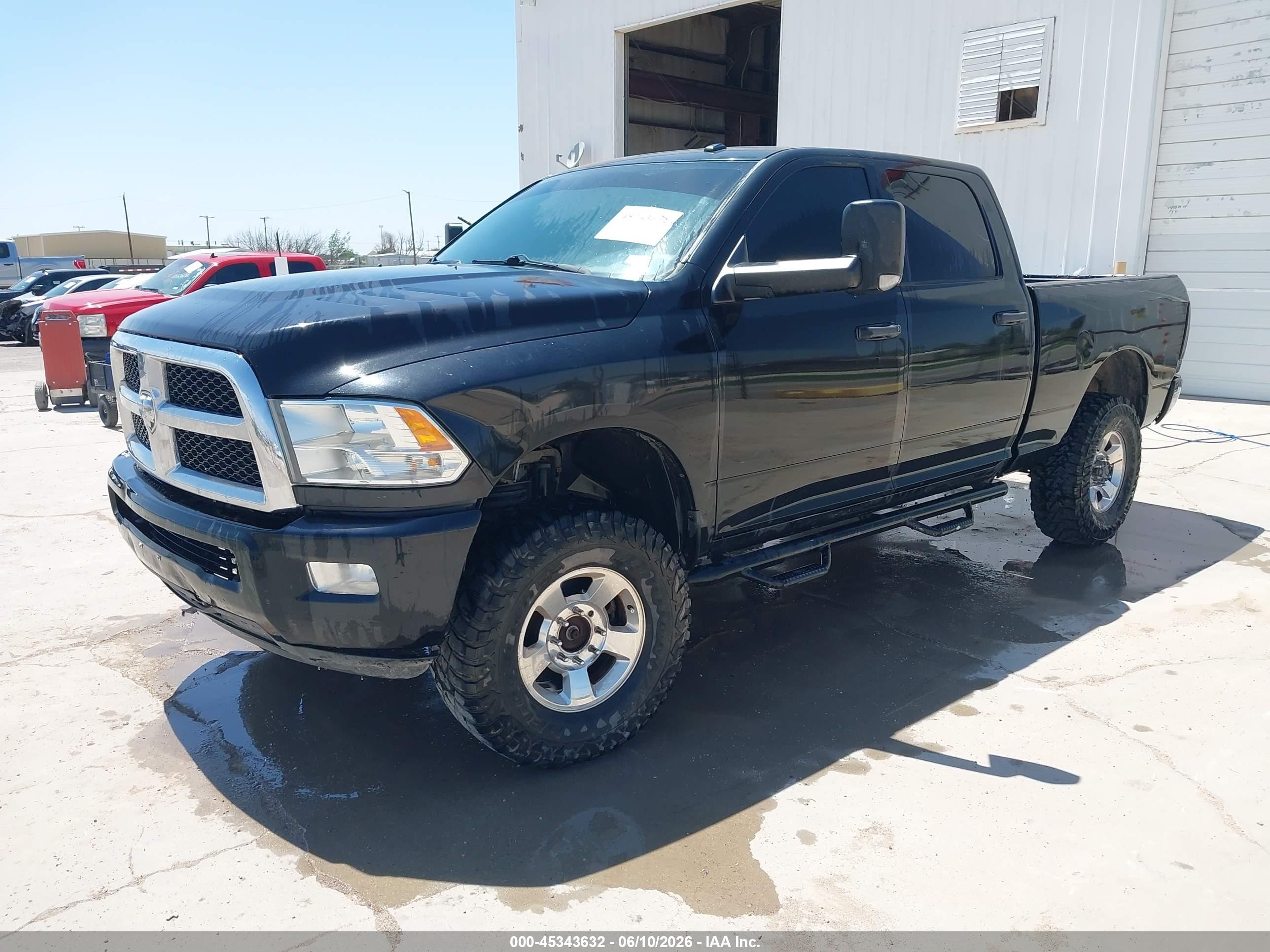 2015 Ram 2500 Tradesman Black vin: 3C6UR5CJ2FG665275