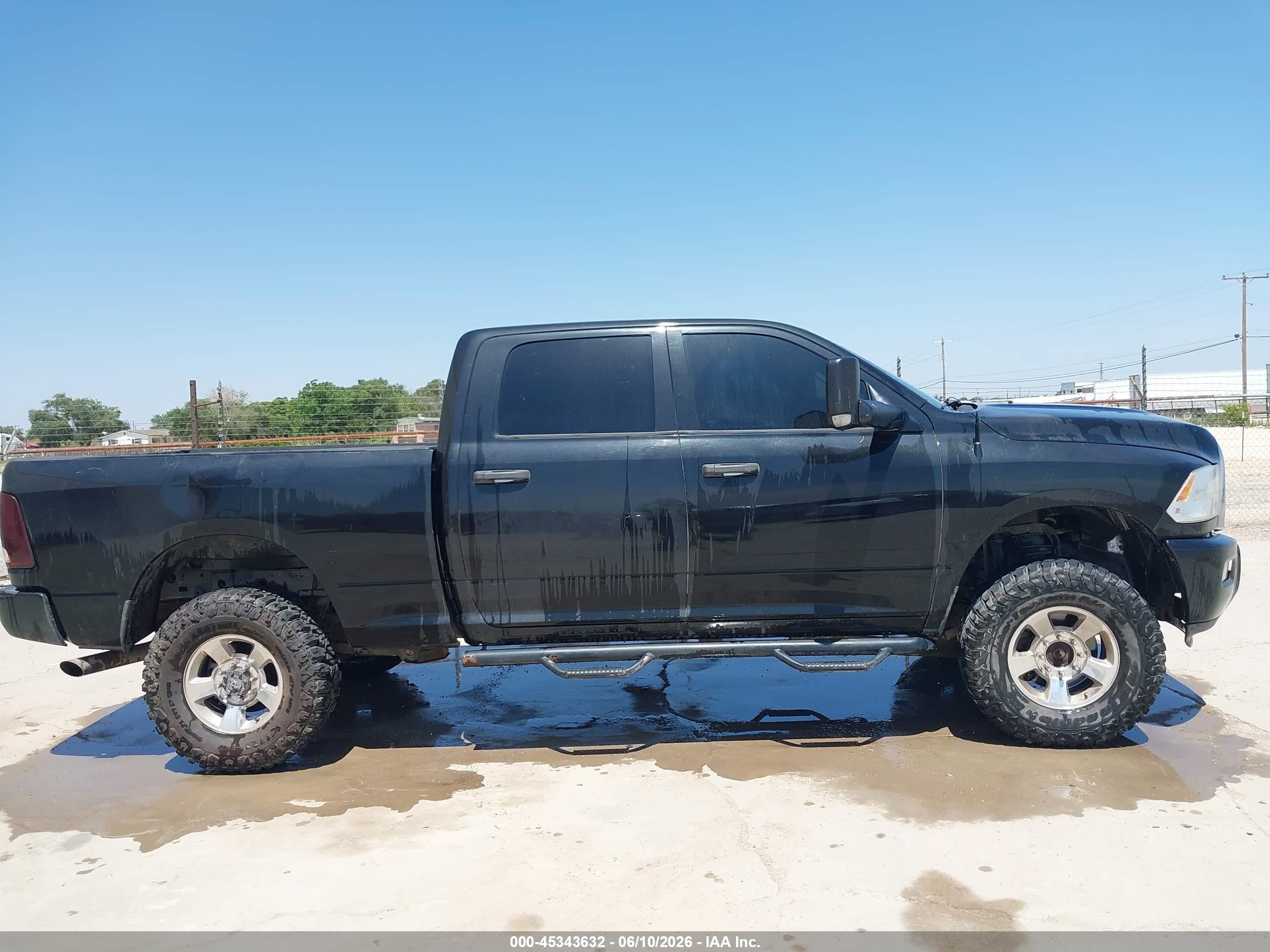 2015 Ram 2500 Tradesman Black vin: 3C6UR5CJ2FG665275