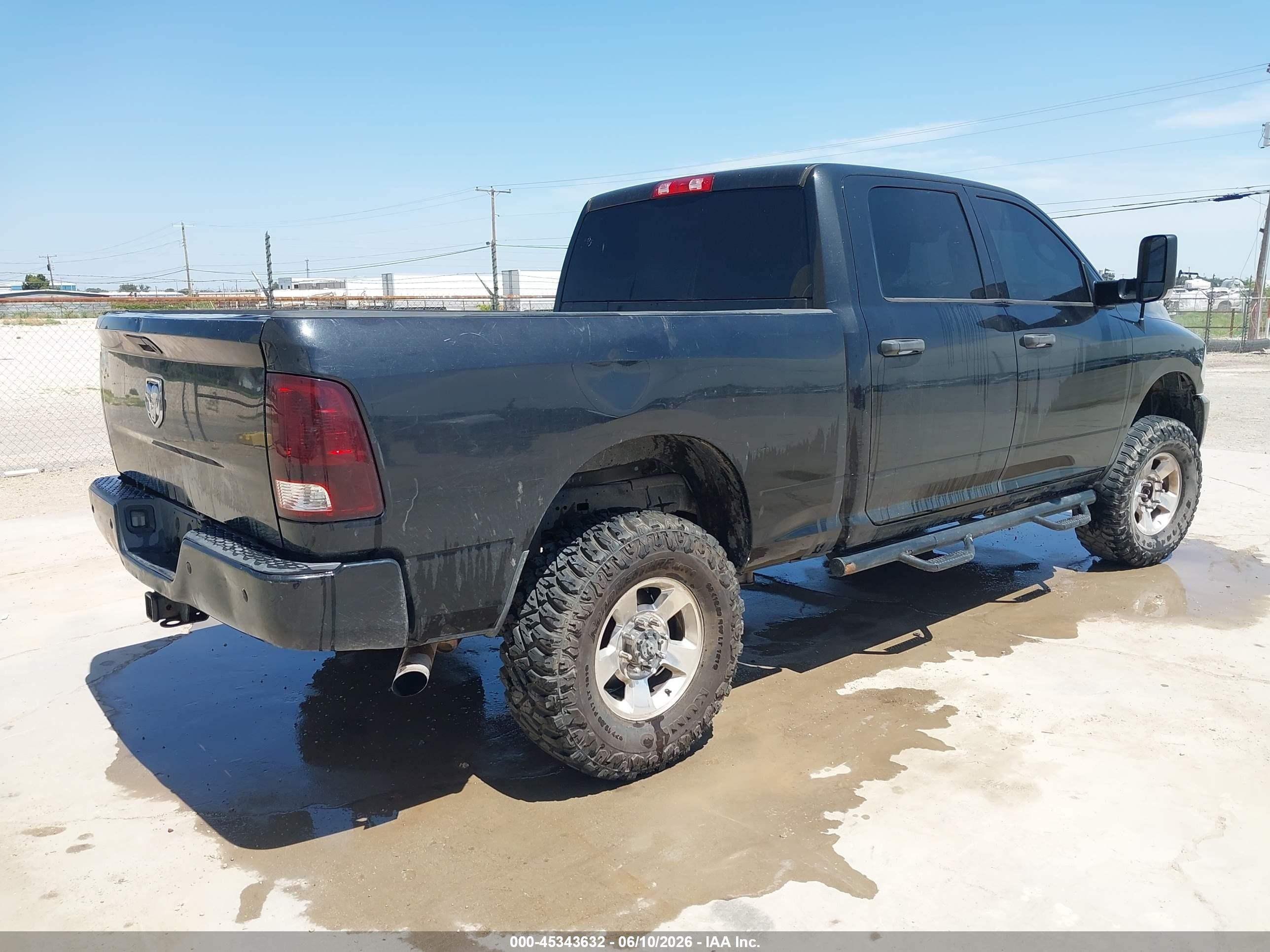 2015 Ram 2500 Tradesman Black vin: 3C6UR5CJ2FG665275