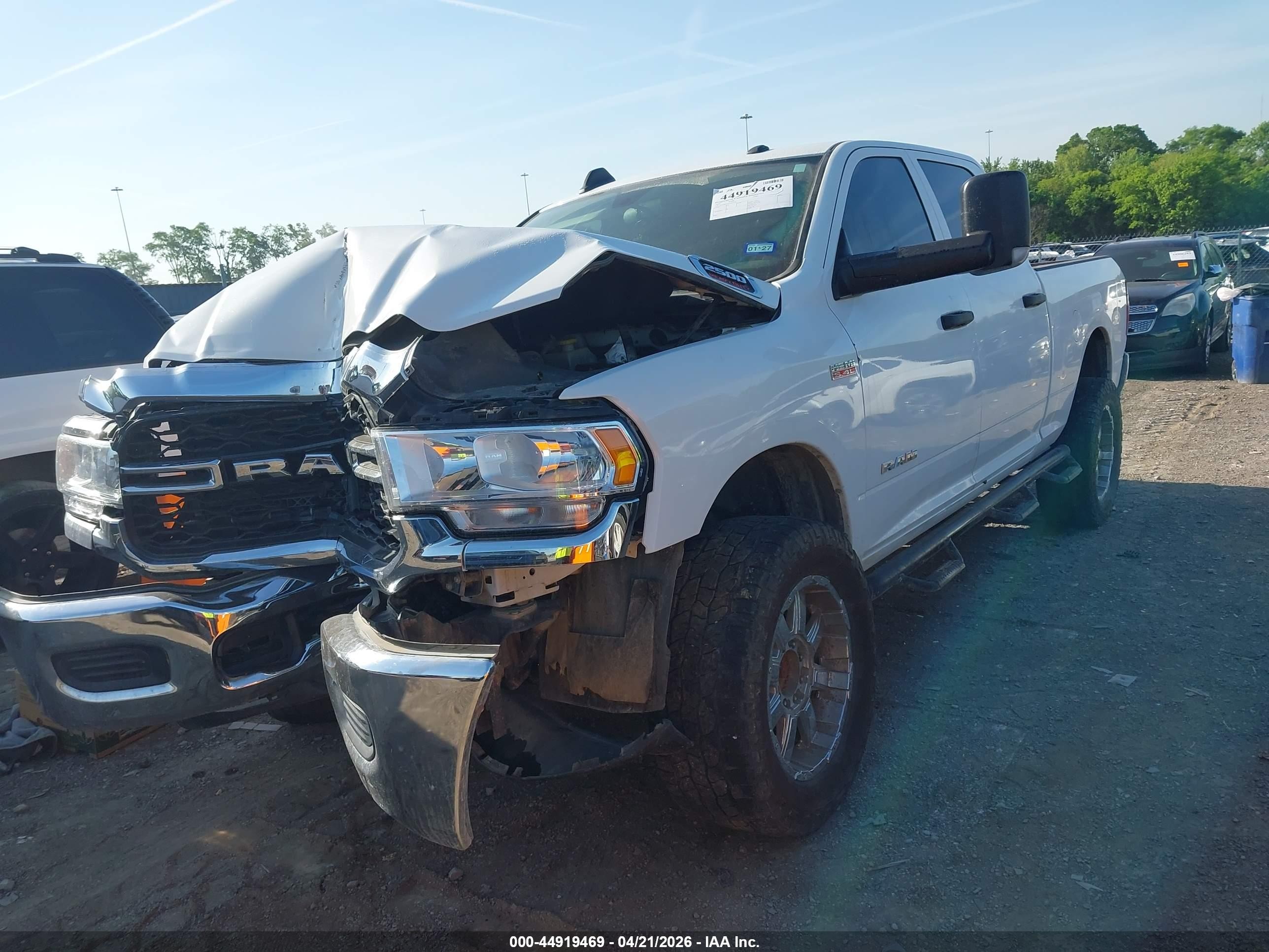 2020 Ram 2500 Tradesman  4x4 6'4 Box Белый vin: 3C6UR5CJ2LG163538