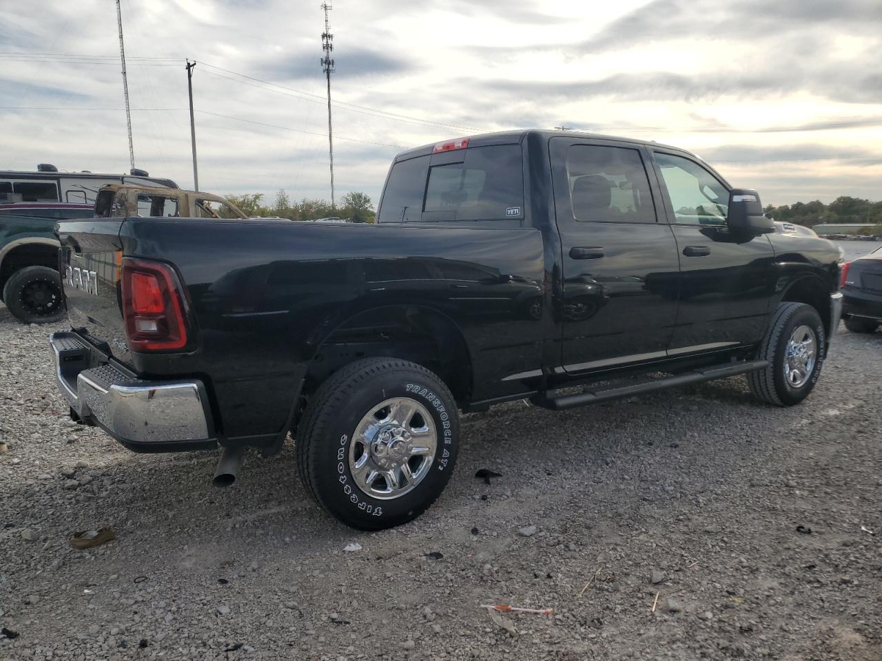 2025 Ram 2500 Tradesman Black vin: 3C6UR5CJ2SG521400