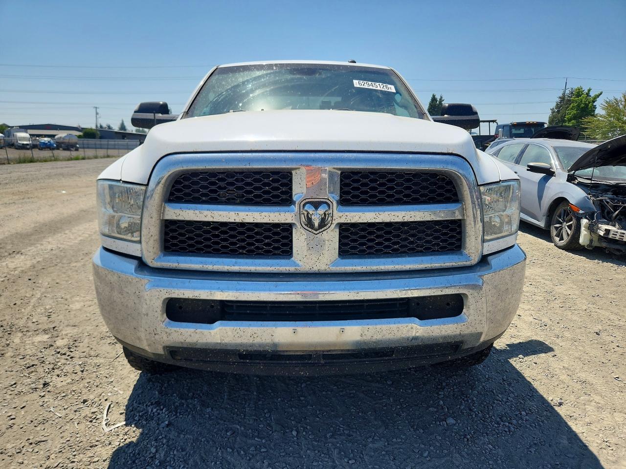 2016 Ram 2500 St White vin: 3C6UR5CJ4GG281628