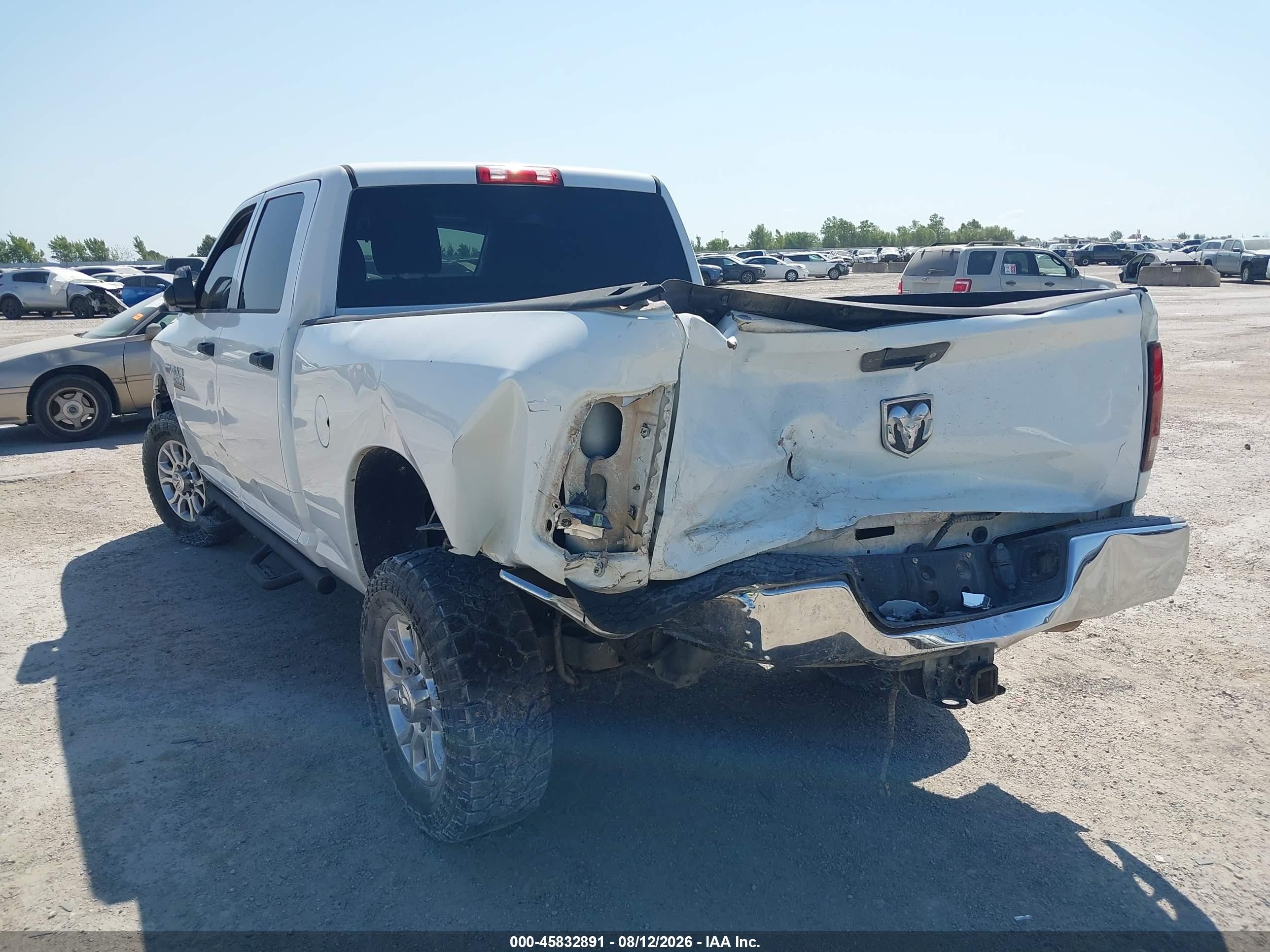 2014 Ram 2500 Tradesman White vin: 3C6UR5CJ8EG214088