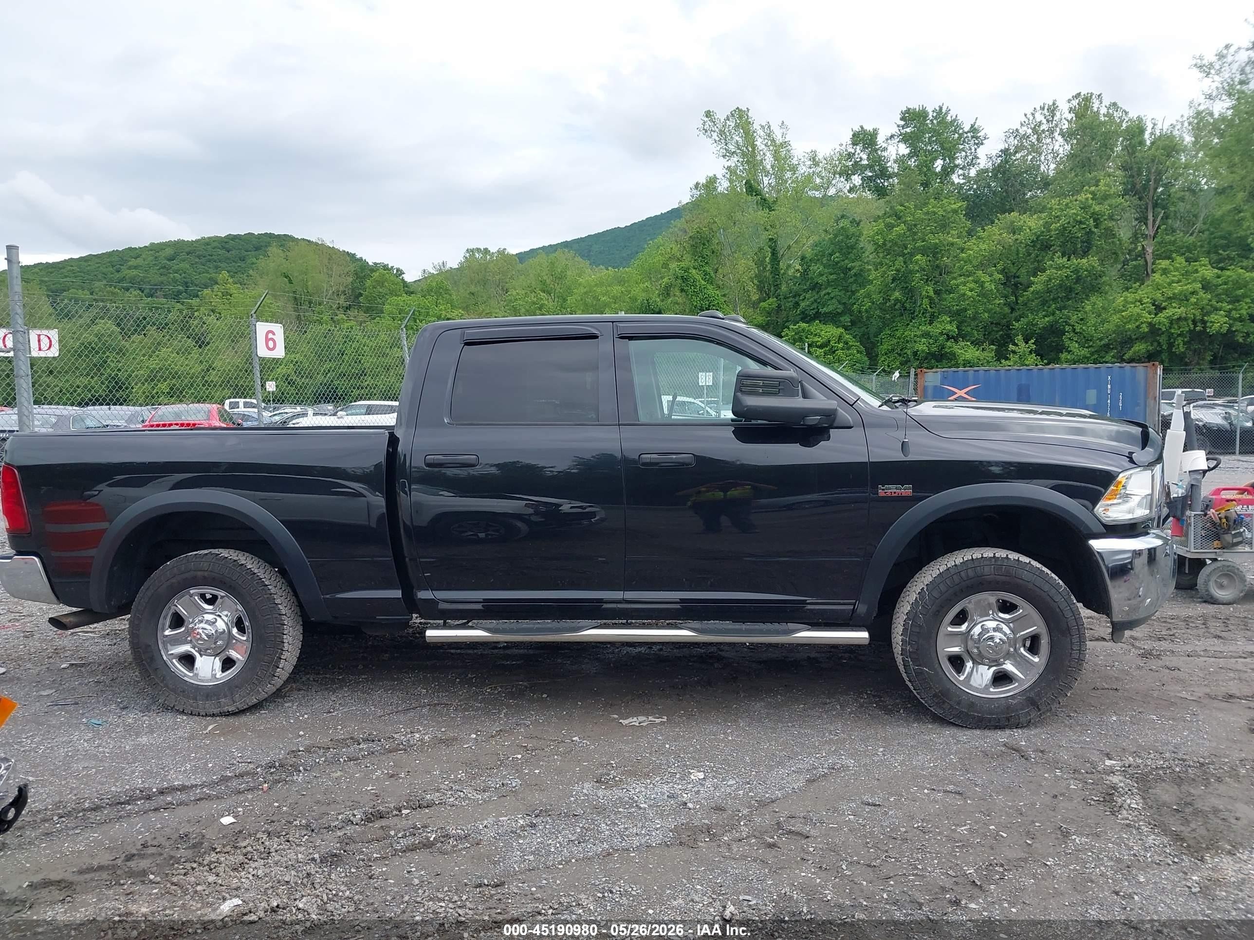 2015 Ram 2500 Tradesman Черный vin: 3C6UR5CJ9FG674006