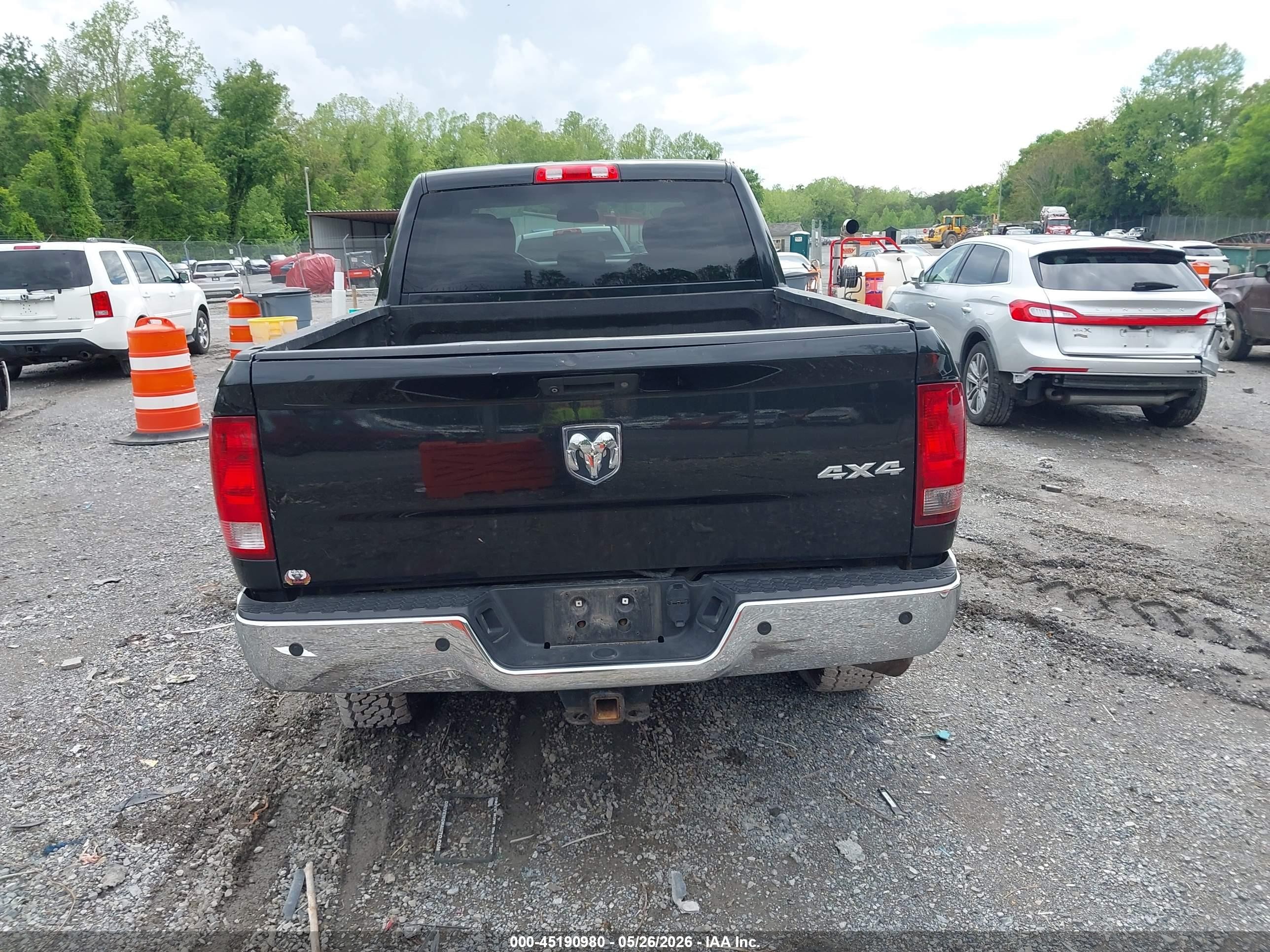 2015 Ram 2500 Tradesman Черный vin: 3C6UR5CJ9FG674006