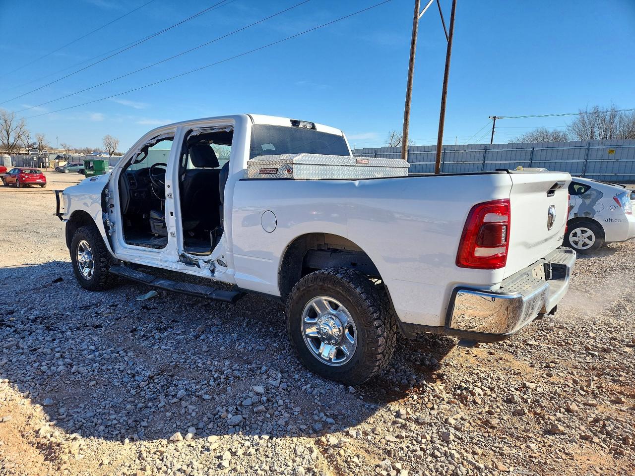 2024 Ram 2500 Tradesman White vin: 3C6UR5CJ9RG151492
