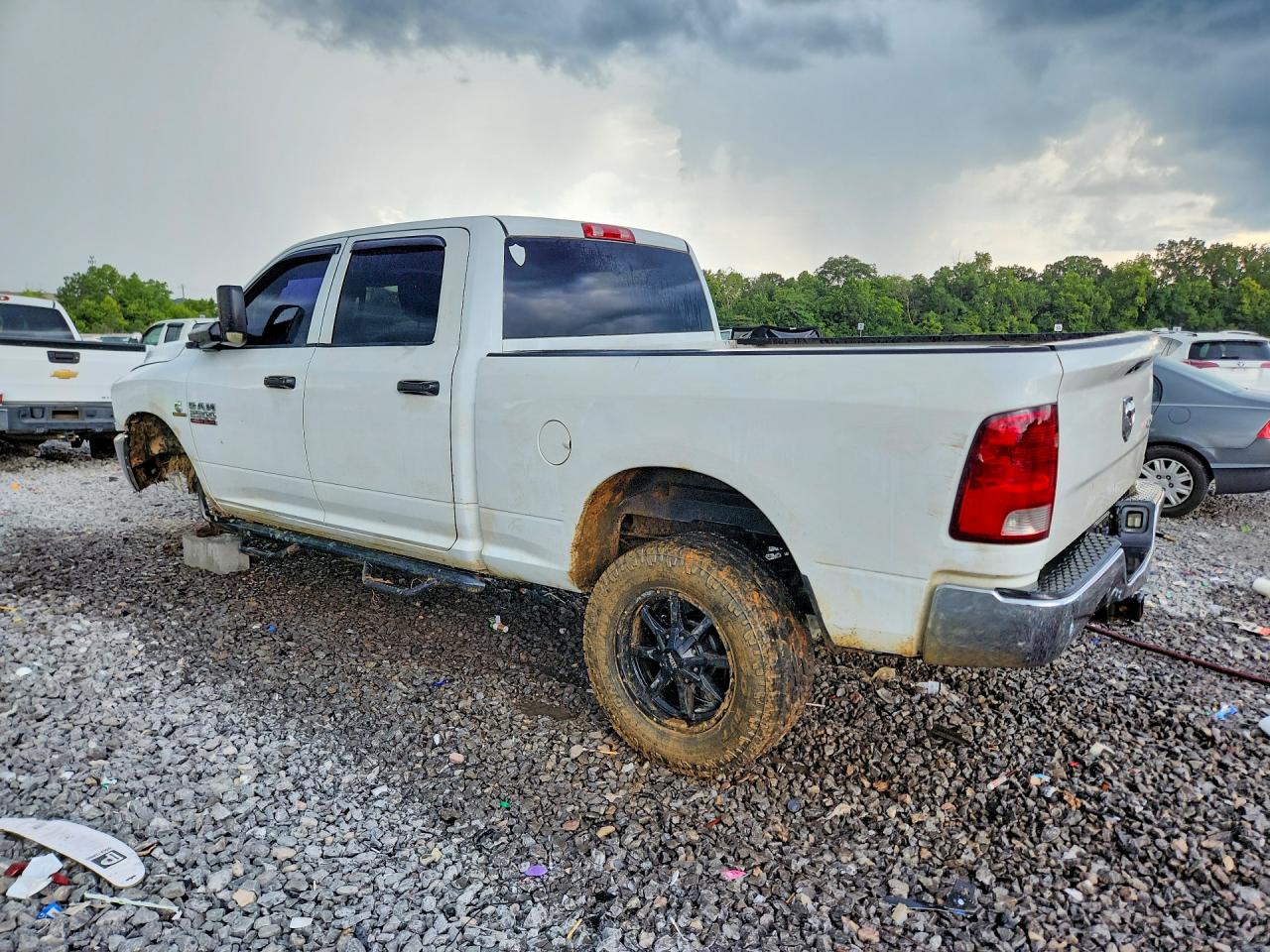 2013 Ram 2500 St Белый vin: 3C6UR5CL0DG594768