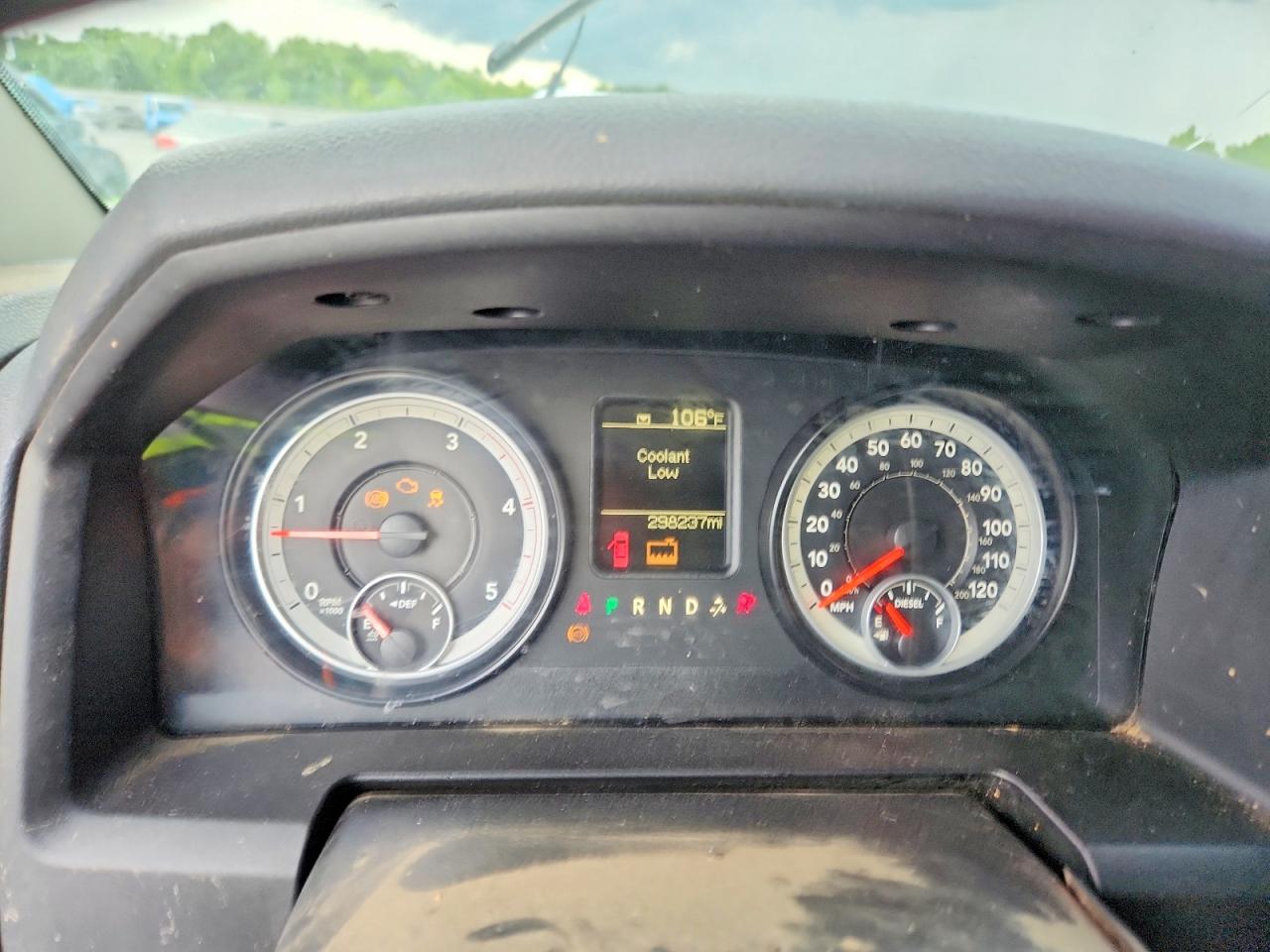 2013 Ram 2500 St Белый vin: 3C6UR5CL0DG594768