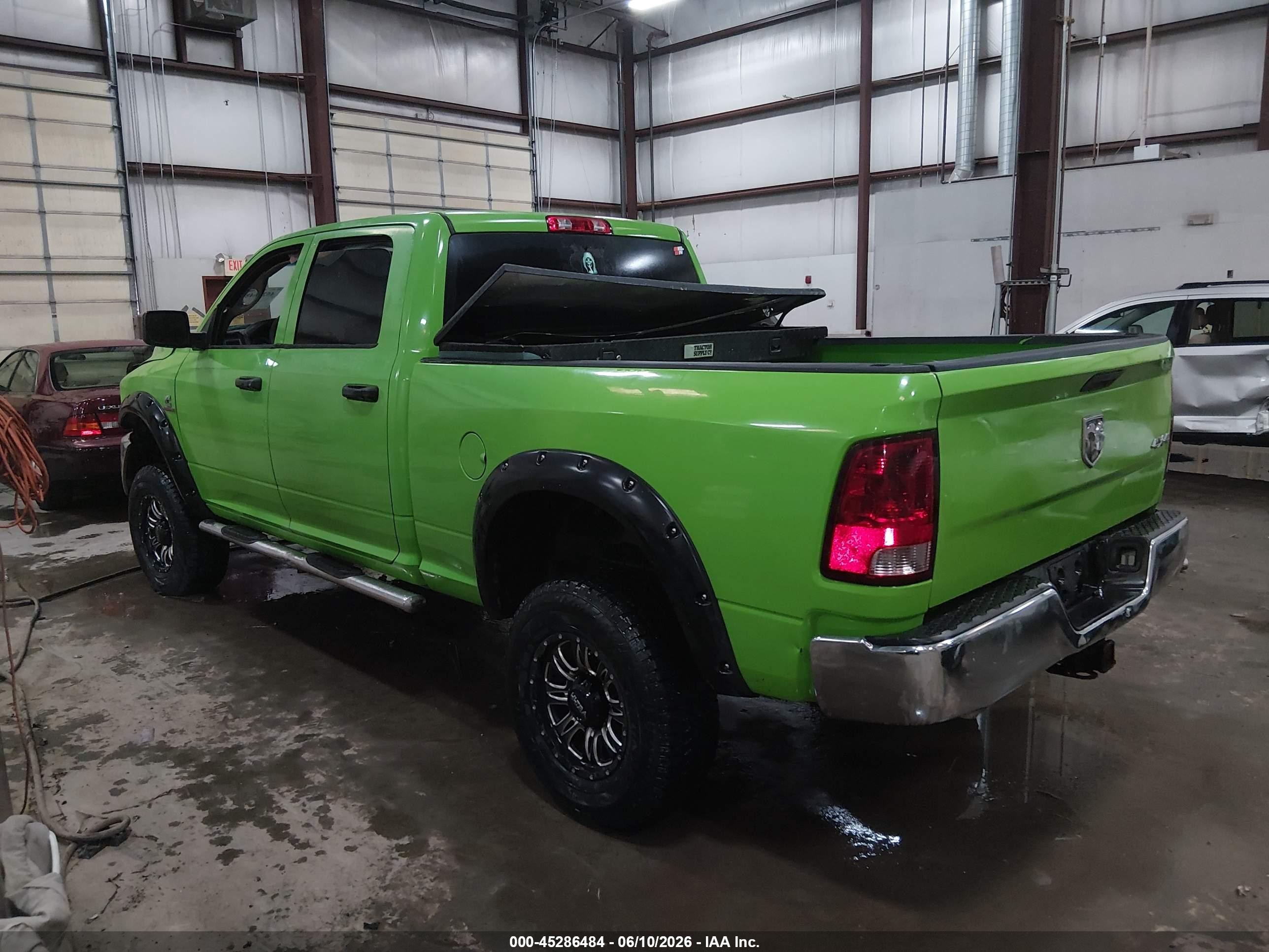 2013 Ram 2500 Tradesman Green vin: 3C6UR5CL0DG611990
