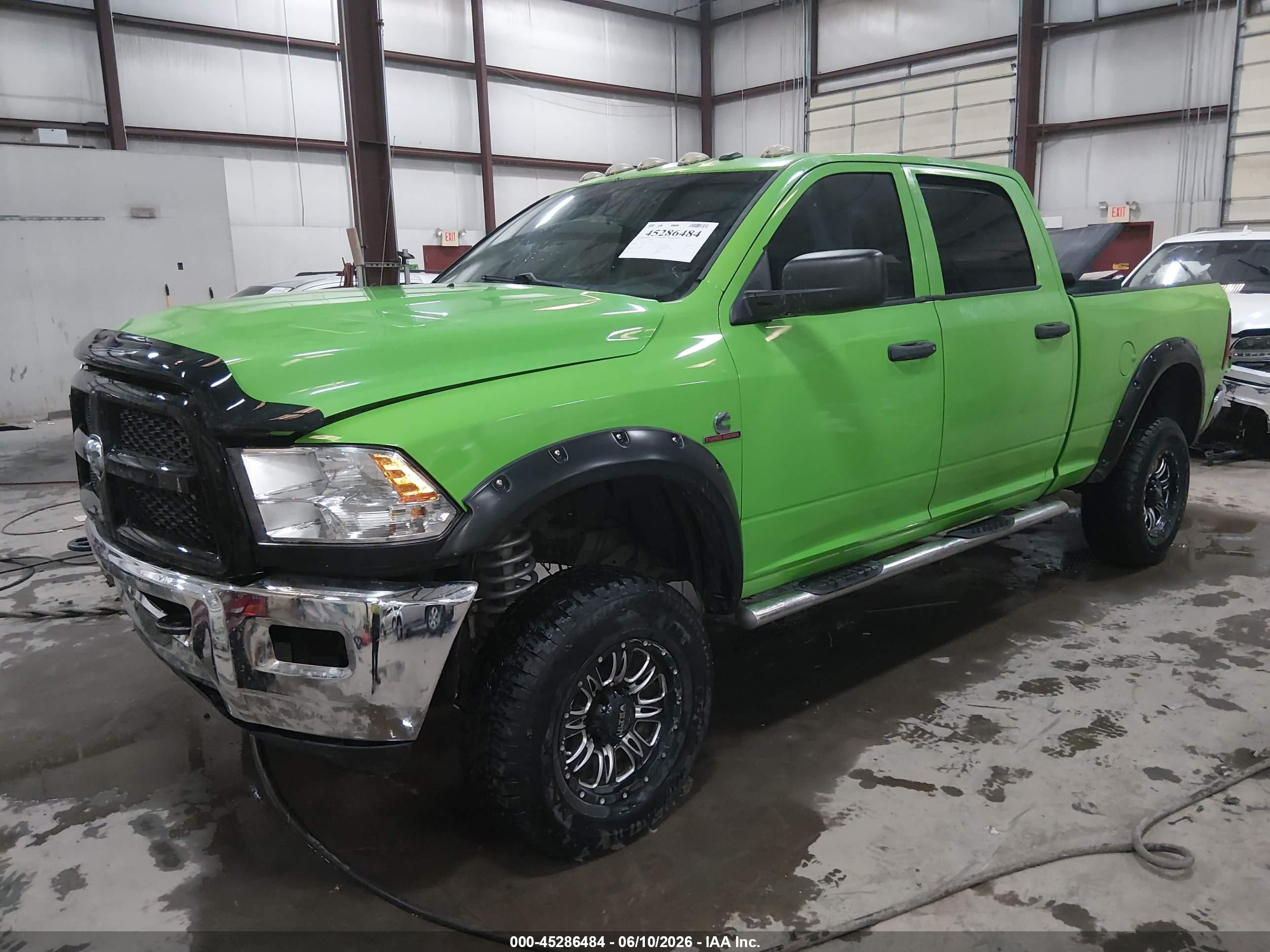 2013 Ram 2500 Tradesman Green vin: 3C6UR5CL0DG611990