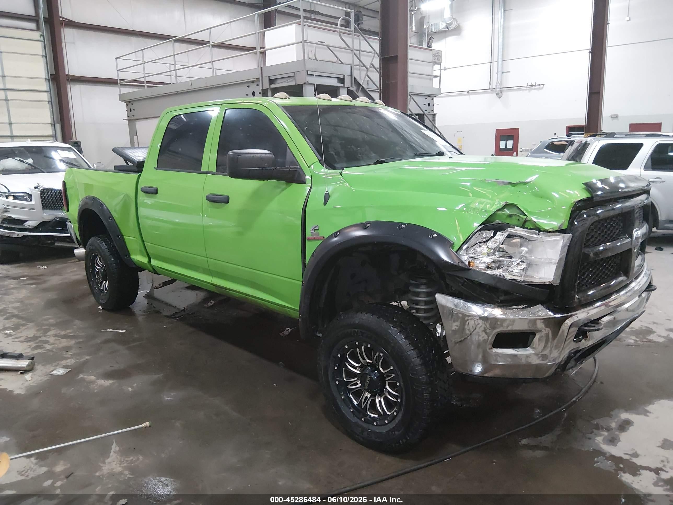 2013 Ram 2500 Tradesman Green vin: 3C6UR5CL0DG611990