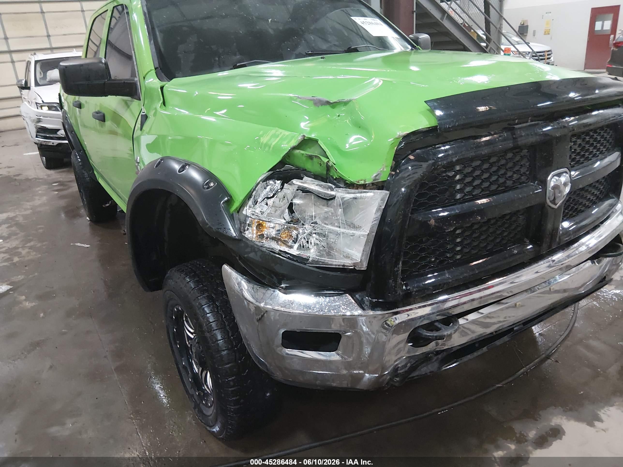 2013 Ram 2500 Tradesman Green vin: 3C6UR5CL0DG611990
