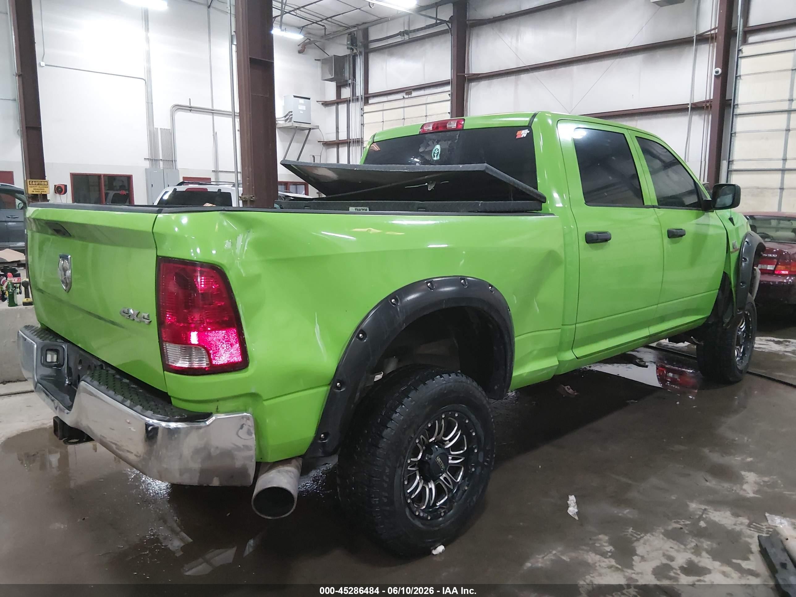 2013 Ram 2500 Tradesman Green vin: 3C6UR5CL0DG611990