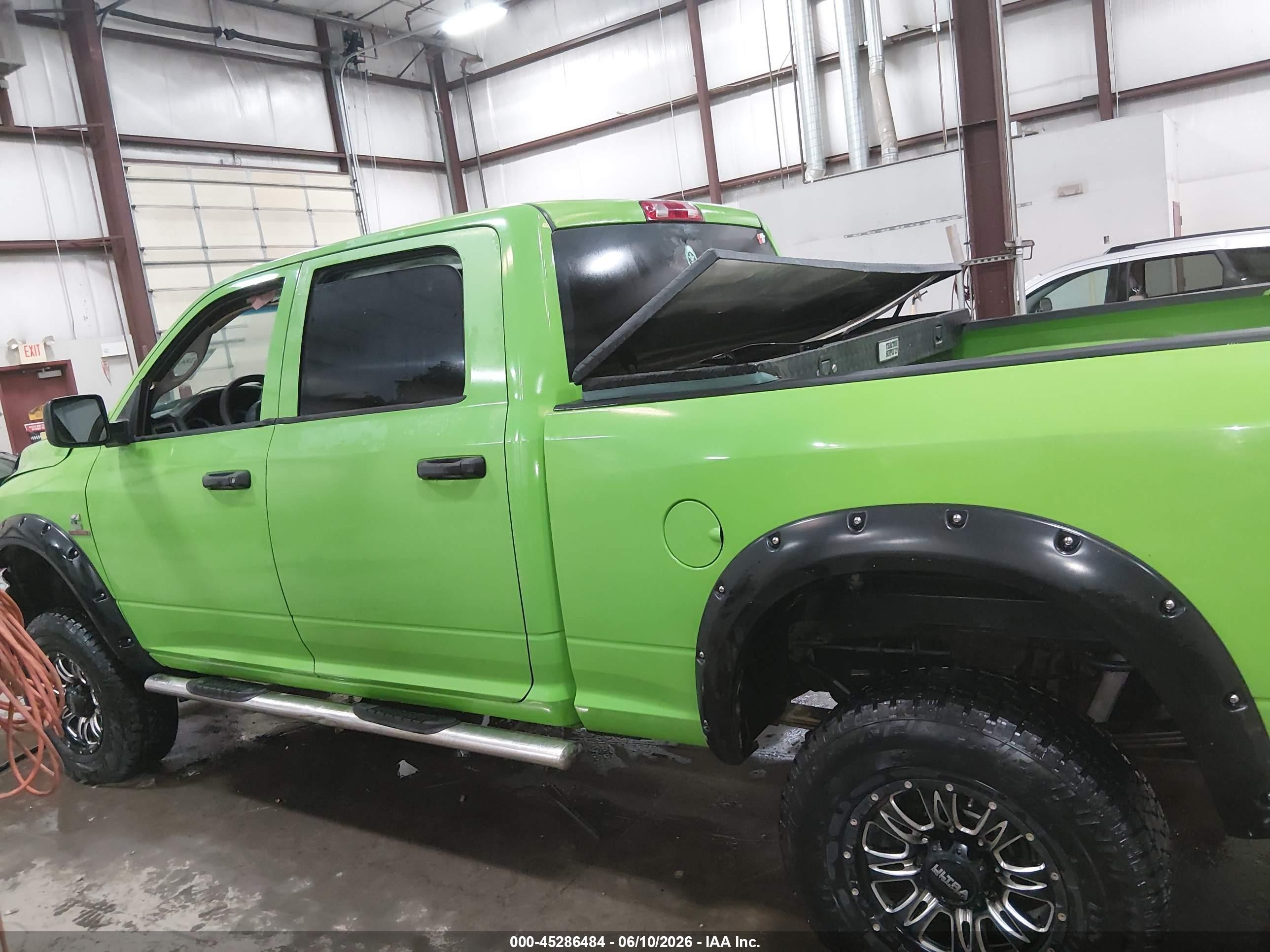2013 Ram 2500 Tradesman Green vin: 3C6UR5CL0DG611990
