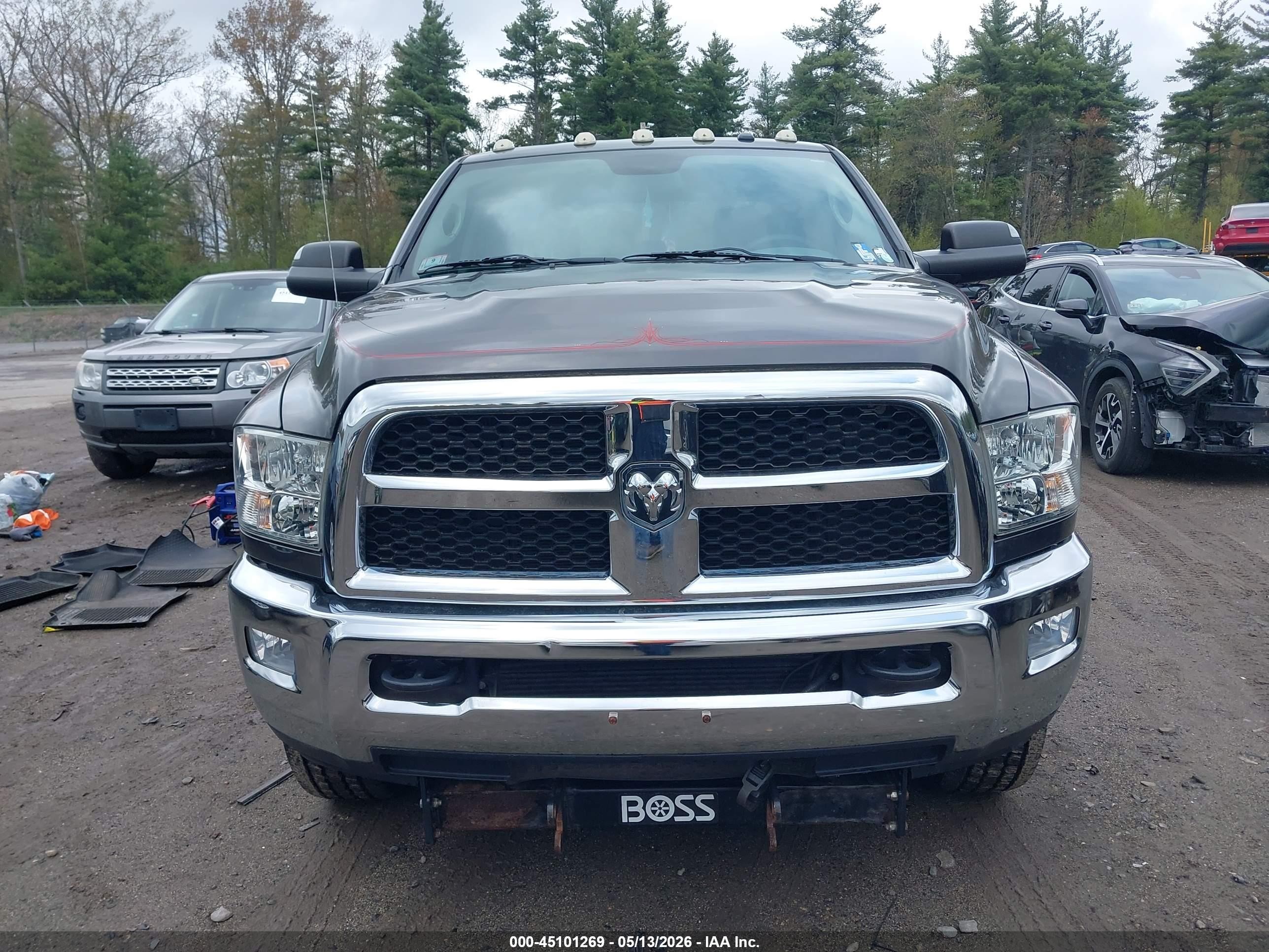 2015 Ram 2500 Tradesman Серый vin: 3C6UR5CL0FG614553