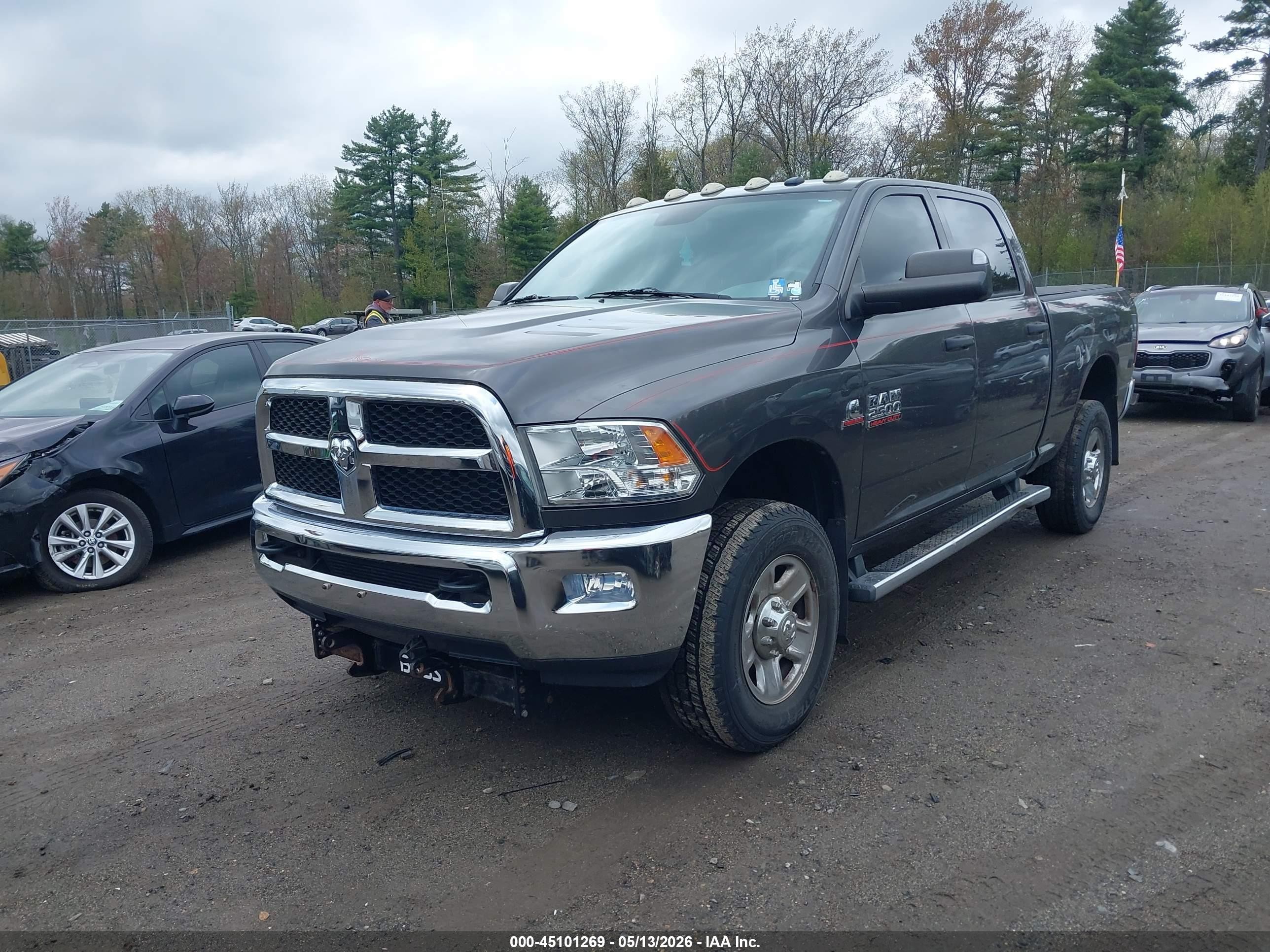 2015 Ram 2500 Tradesman Серый vin: 3C6UR5CL0FG614553