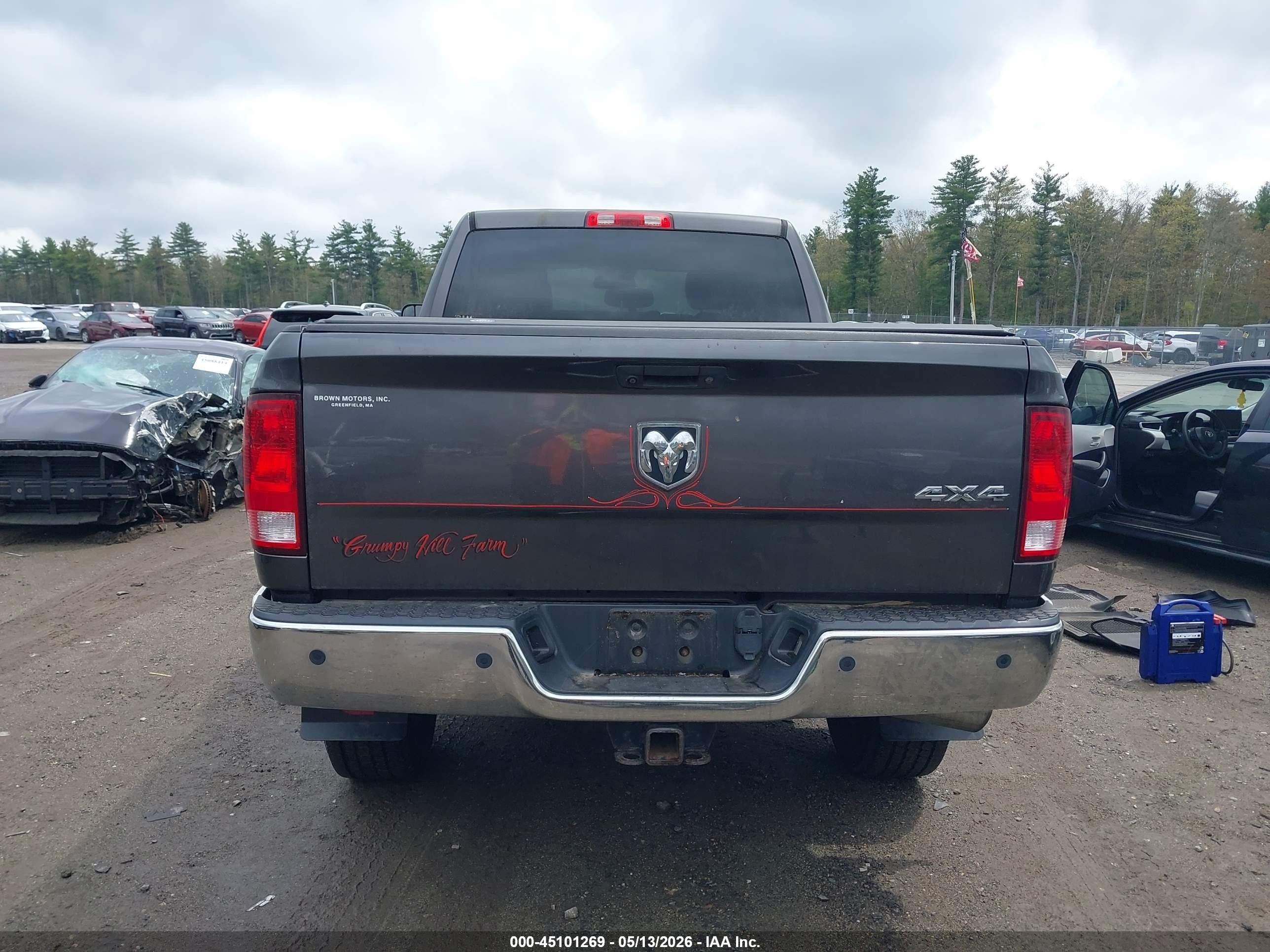 2015 Ram 2500 Tradesman Серый vin: 3C6UR5CL0FG614553