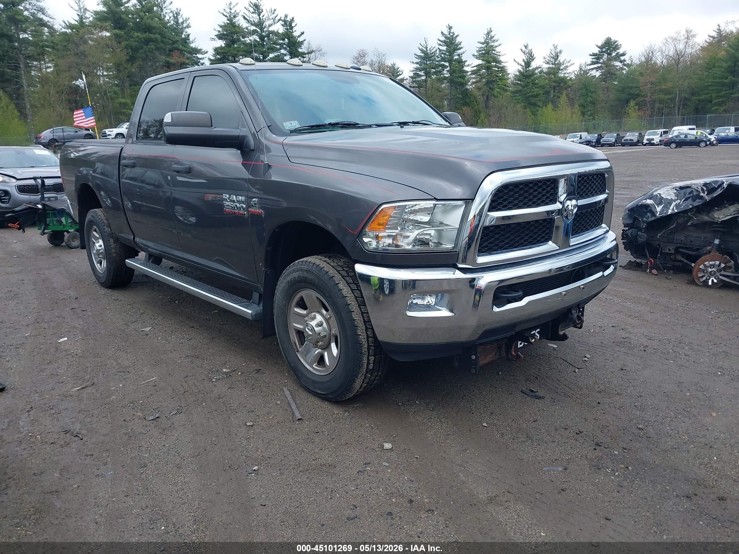 2015 Ram 2500 Tradesman Серый vin: 3C6UR5CL0FG614553