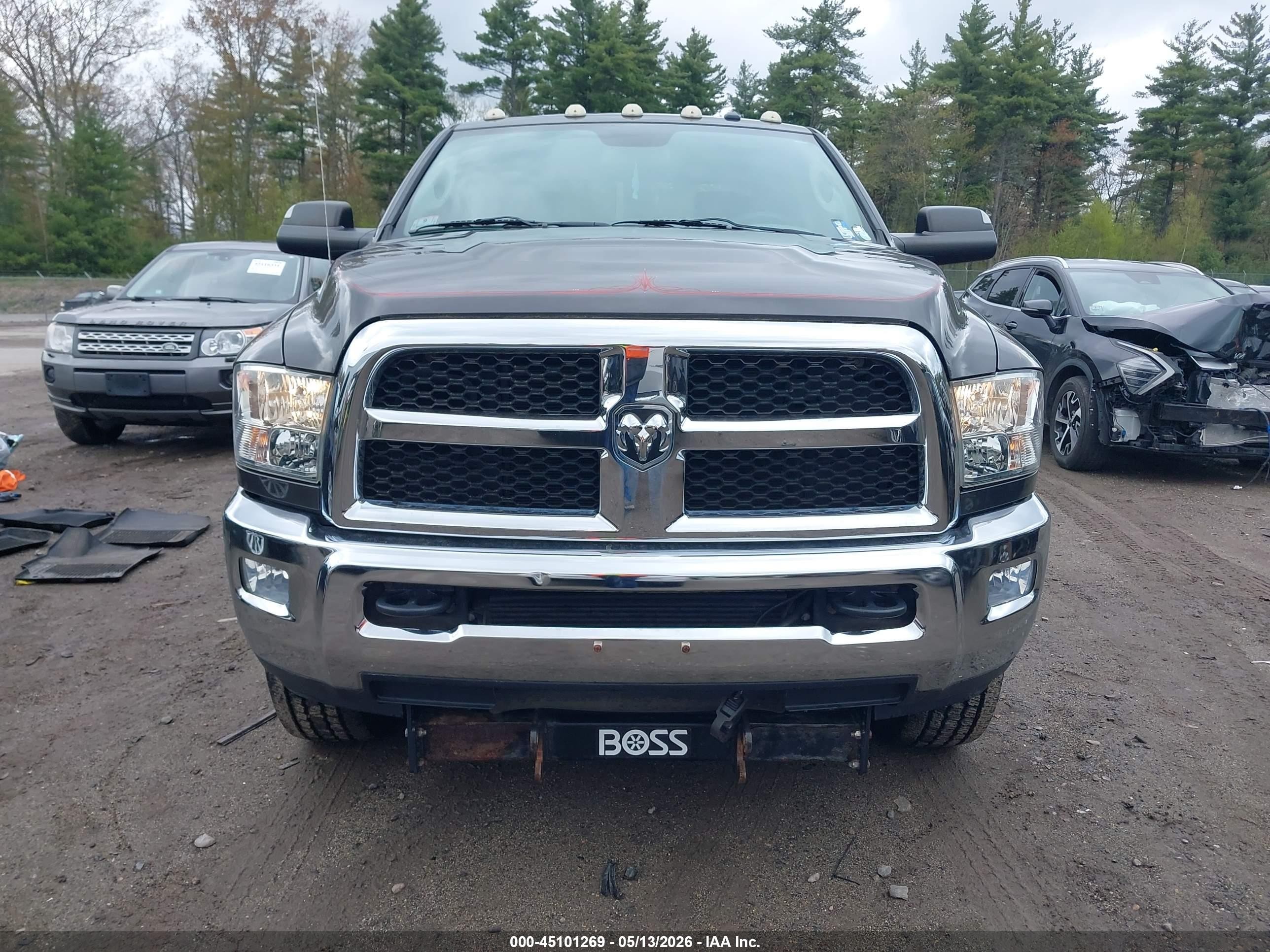 2015 Ram 2500 Tradesman Серый vin: 3C6UR5CL0FG614553