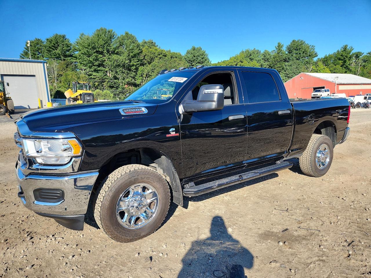 2024 Ram 2500 Black vin: 3C6UR5CL1RG327663