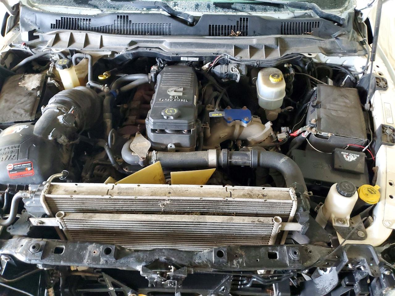 2013 Ram 2500 St Белый vin: 3C6UR5CL2DG598143