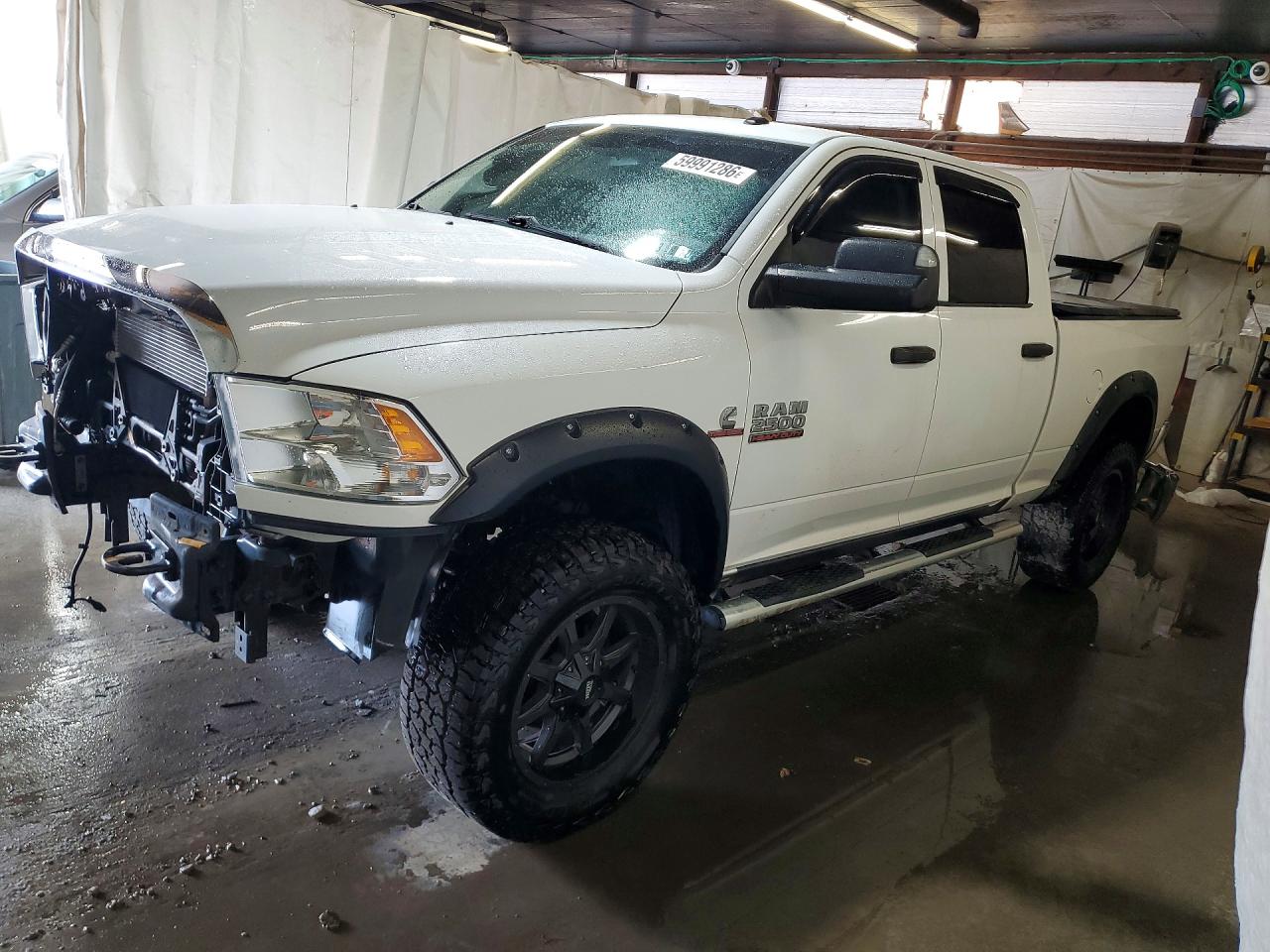 2013 Ram 2500 St Белый vin: 3C6UR5CL2DG598143