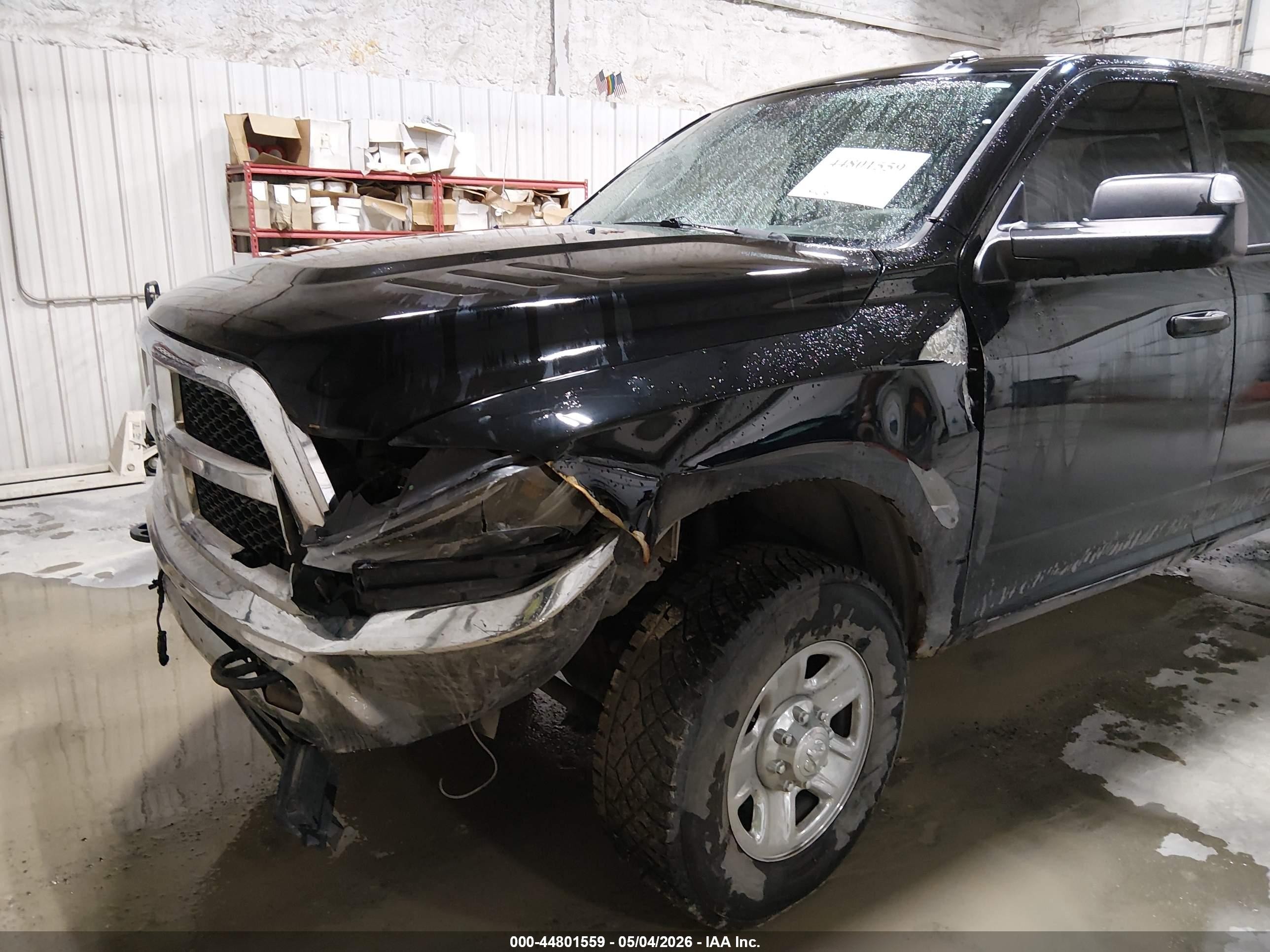 2014 Ram 2500 Tradesman Black vin: 3C6UR5CL2EG133783