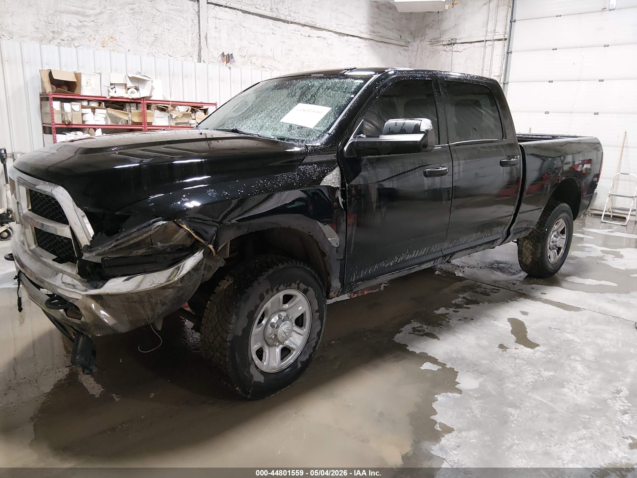 2014 Ram 2500 Tradesman Black vin: 3C6UR5CL2EG133783