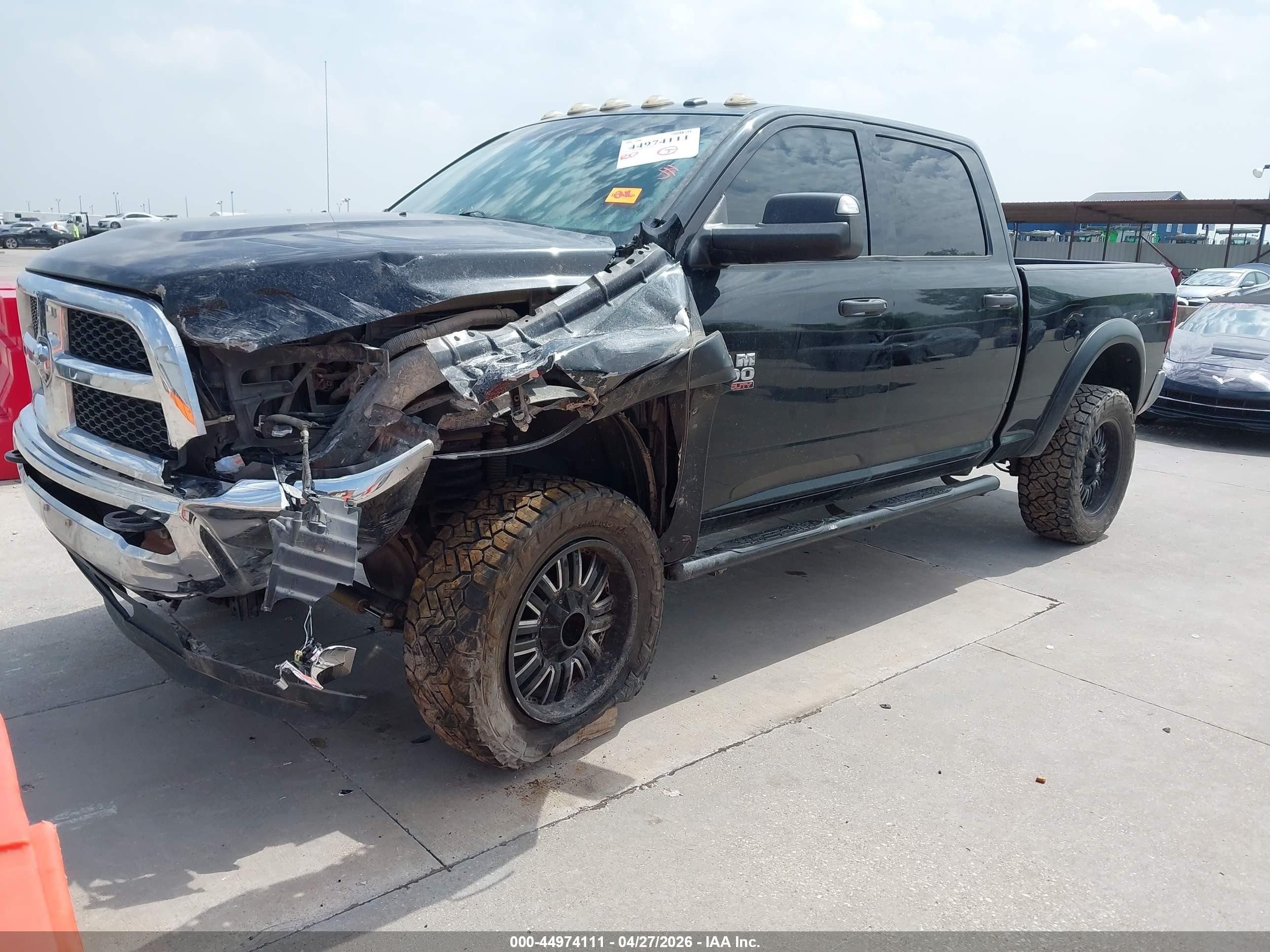 2014 Ram 2500 Tradesman Black vin: 3C6UR5CL2EG218073