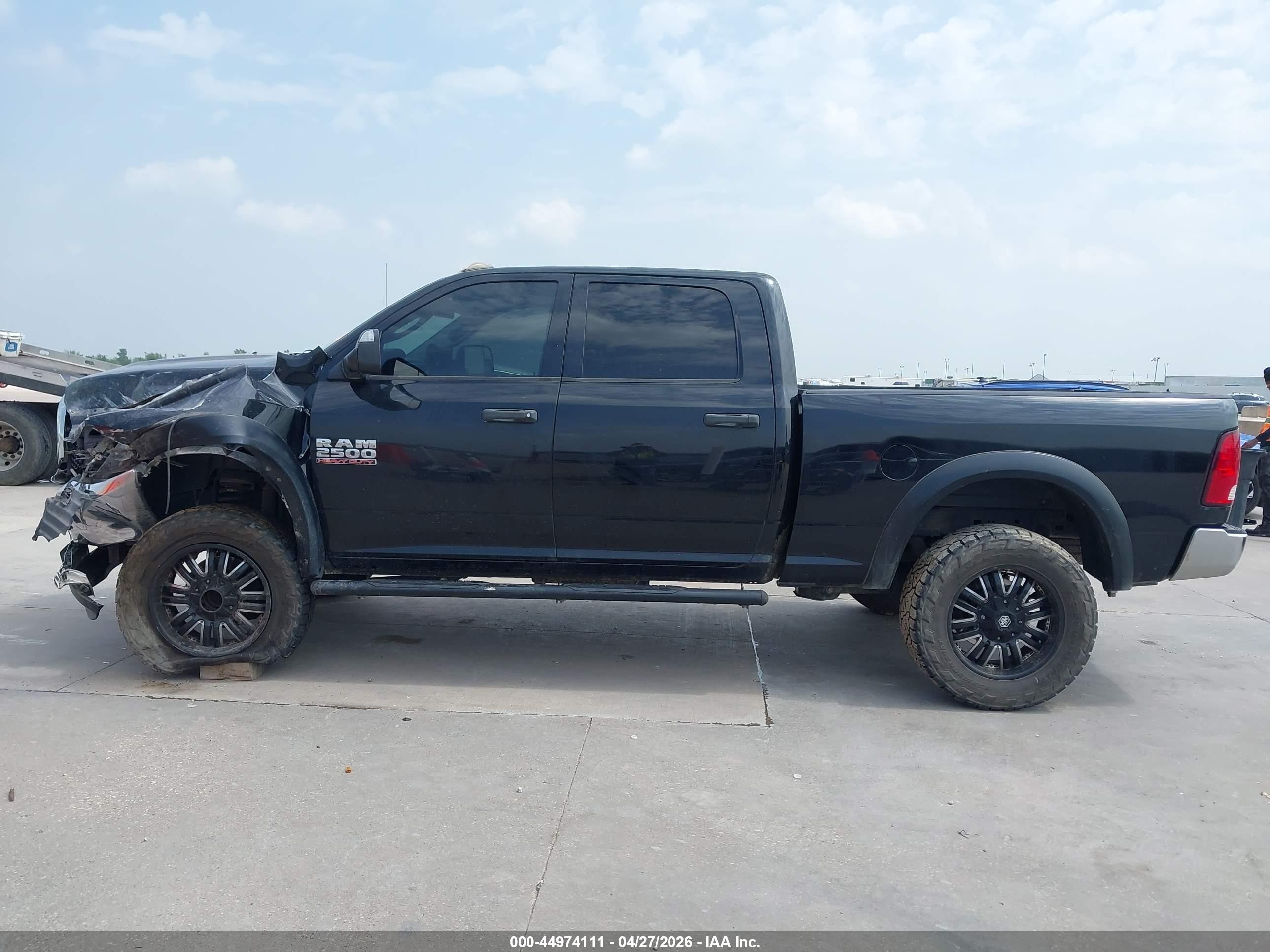 2014 Ram 2500 Tradesman Black vin: 3C6UR5CL2EG218073
