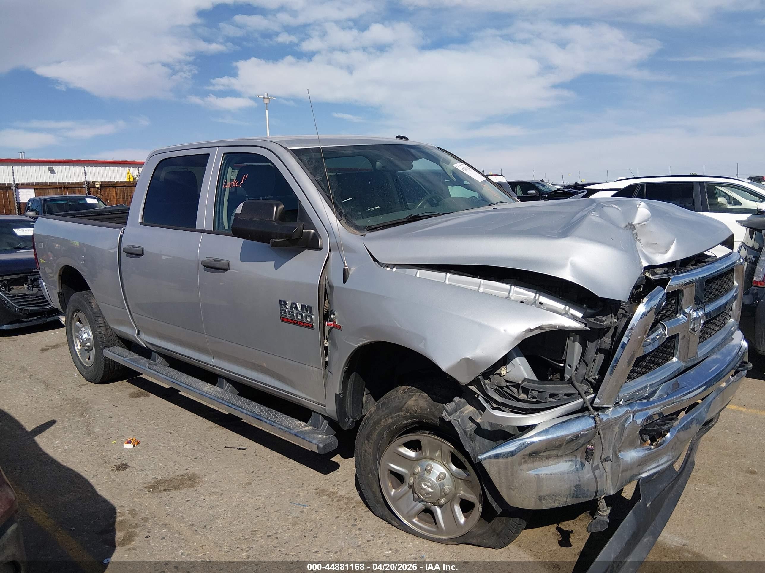 2015 Ram 2500 Tradesman Silver vin: 3C6UR5CL2FG639339