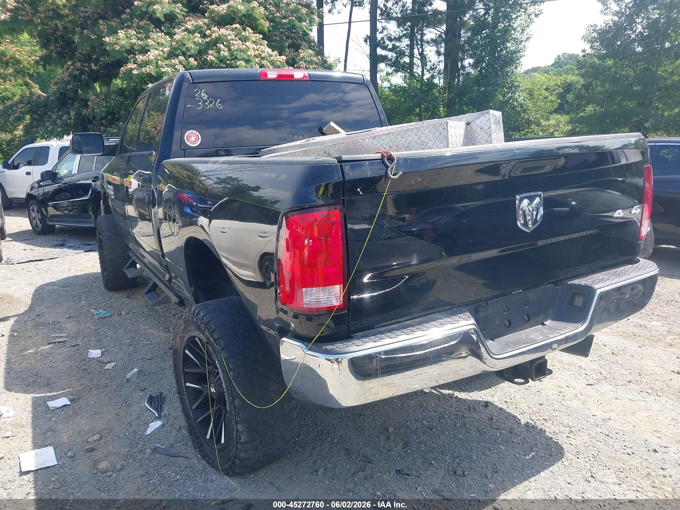 2014 Ram 2500 Tradesman Черный vin: 3C6UR5CL3EG314729