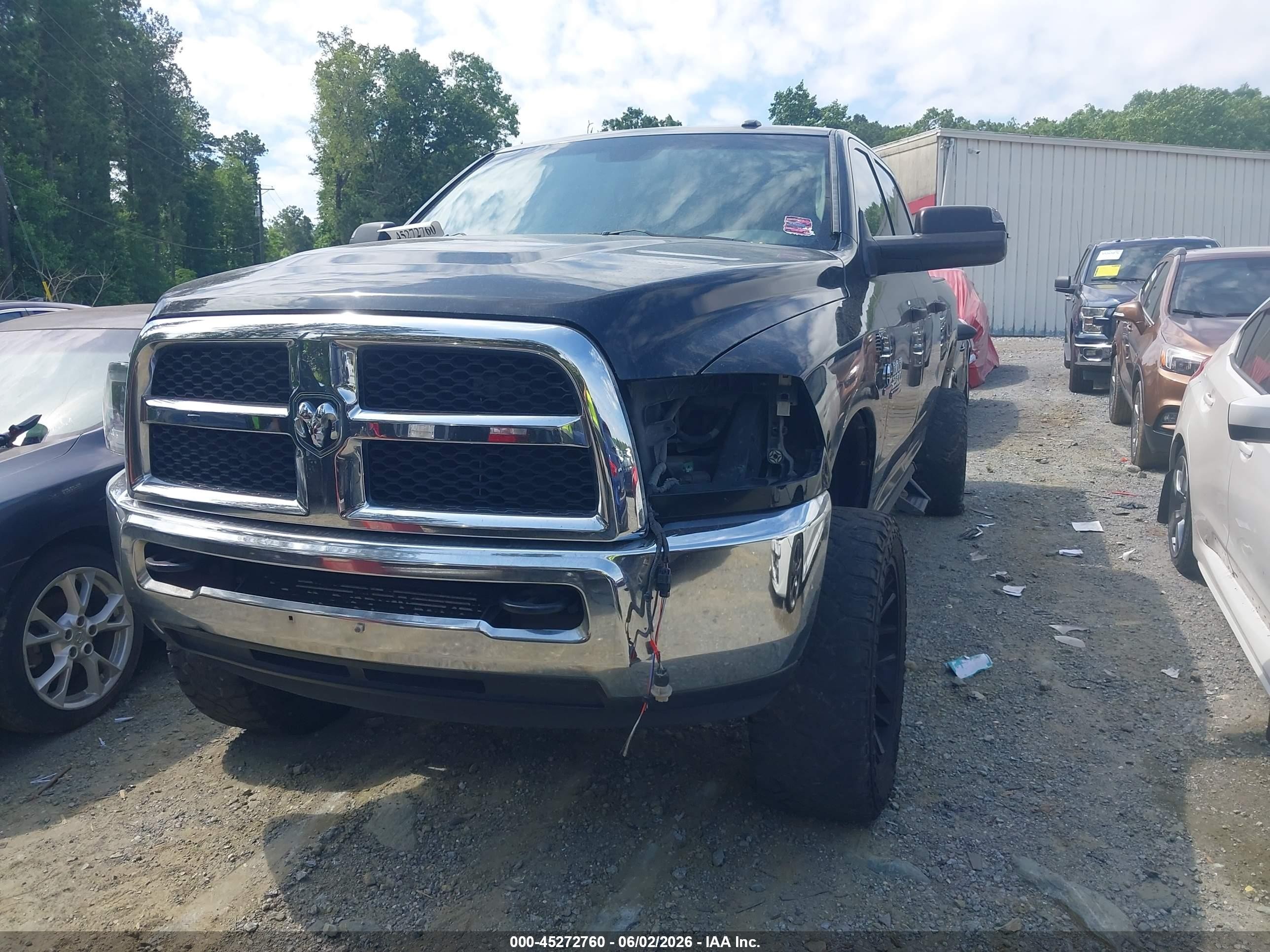 2014 Ram 2500 Tradesman Черный vin: 3C6UR5CL3EG314729