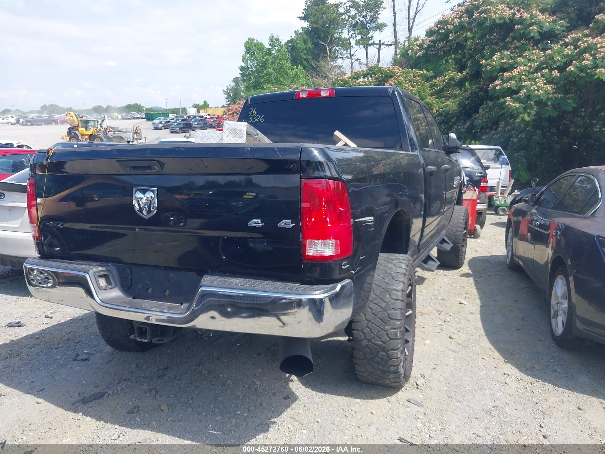 2014 Ram 2500 Tradesman Черный vin: 3C6UR5CL3EG314729