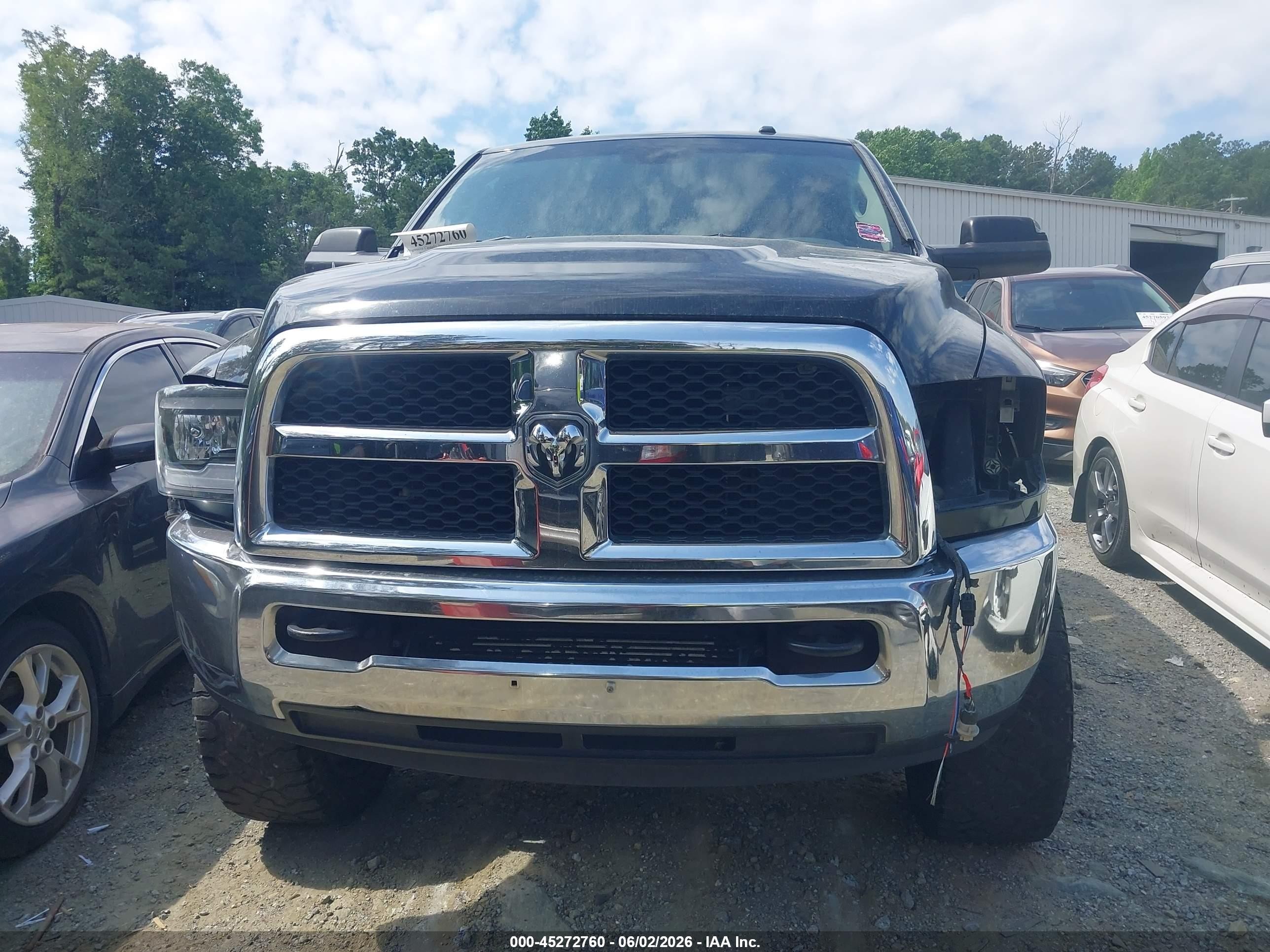 2014 Ram 2500 Tradesman Черный vin: 3C6UR5CL3EG314729